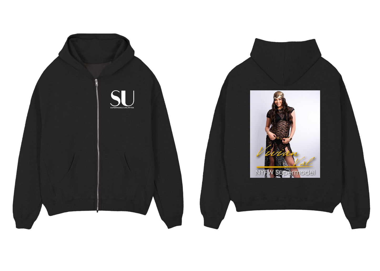 NYFW Supermodel Merch featuring Vivian Val