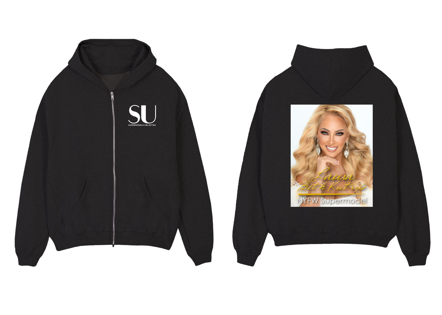 NYFW Supermodel Merch featuring Laura Beth Kutryb