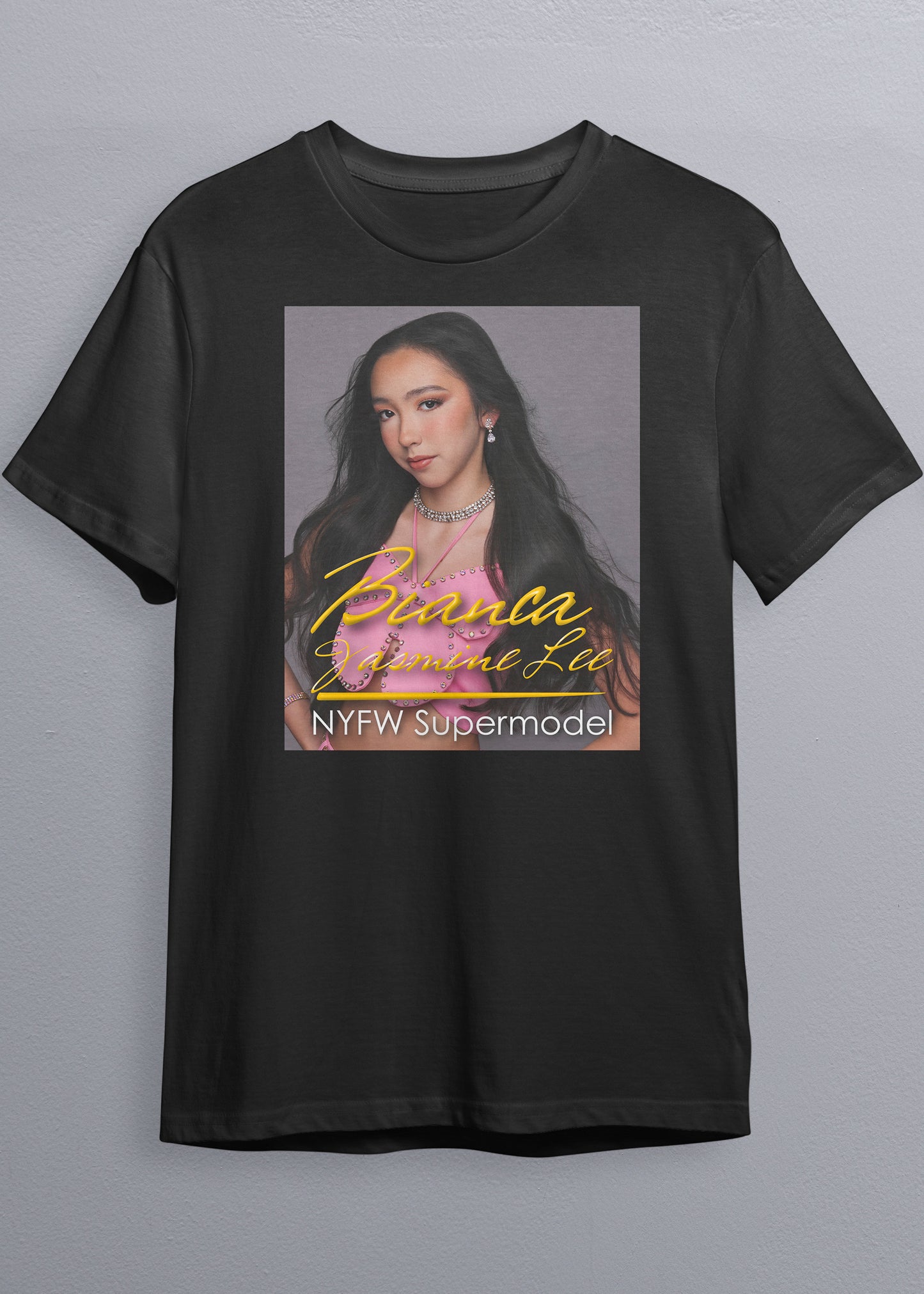 NYFW Supermodel Merch featuring Bianca Jasmine Lee