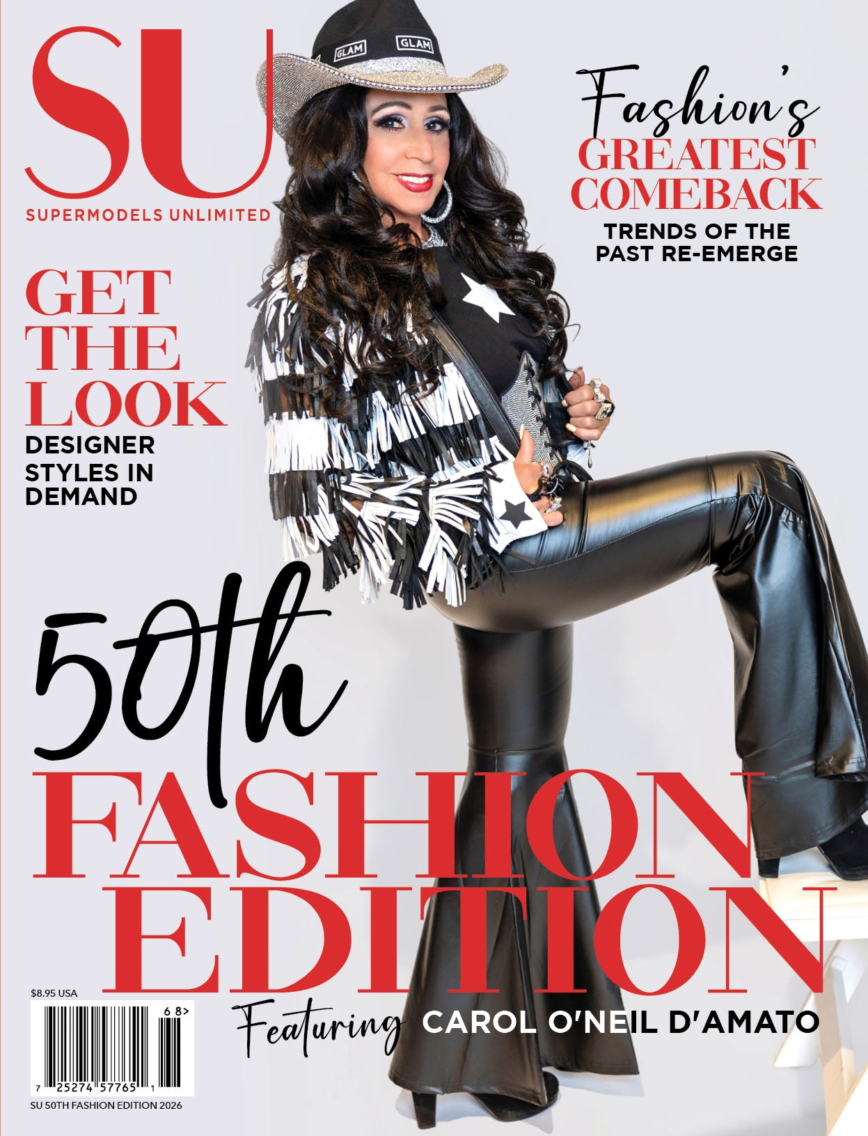 SU 50th Fashion Edition Featuring Carol O’Neil D’Amato