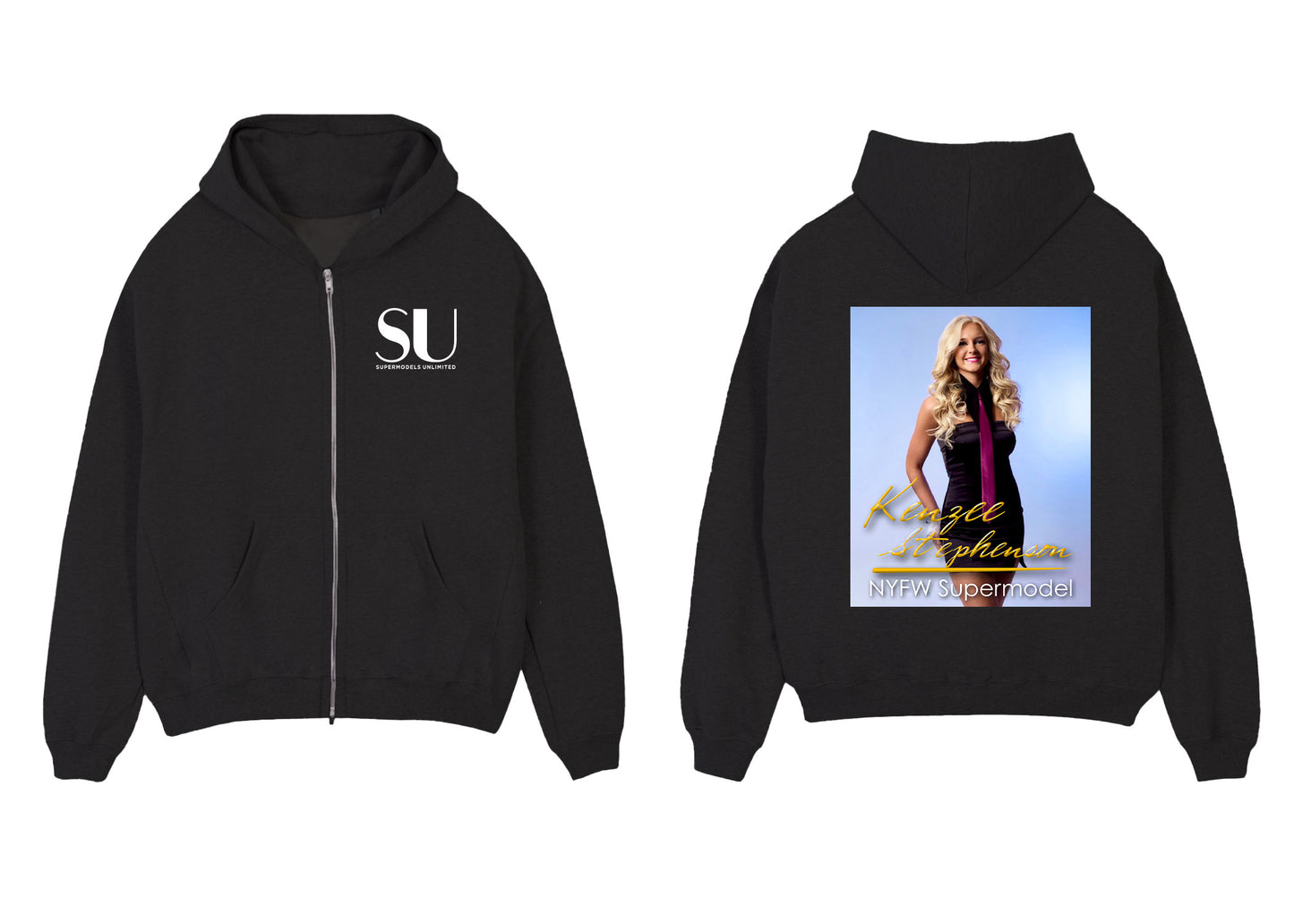 NYFW Supermodel Merch featuring Kenzee Stephenson