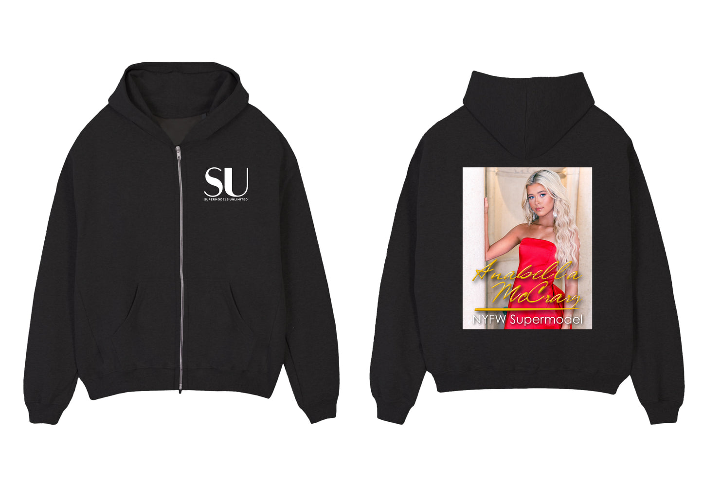 NYFW Supermodel Merch featuring Anabella McCrary
