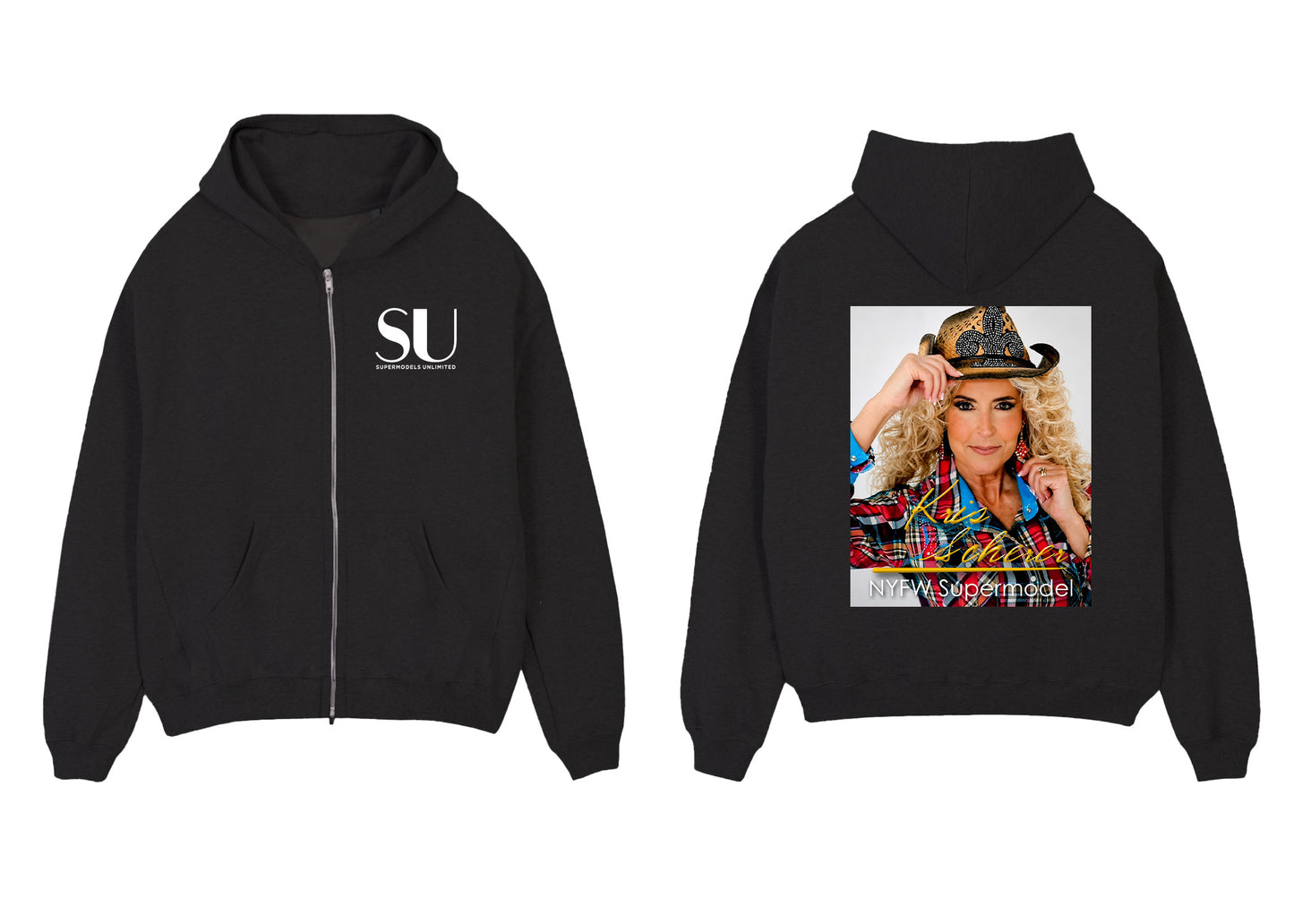 NYFW Supermodel Merch featuring Kris Scherer