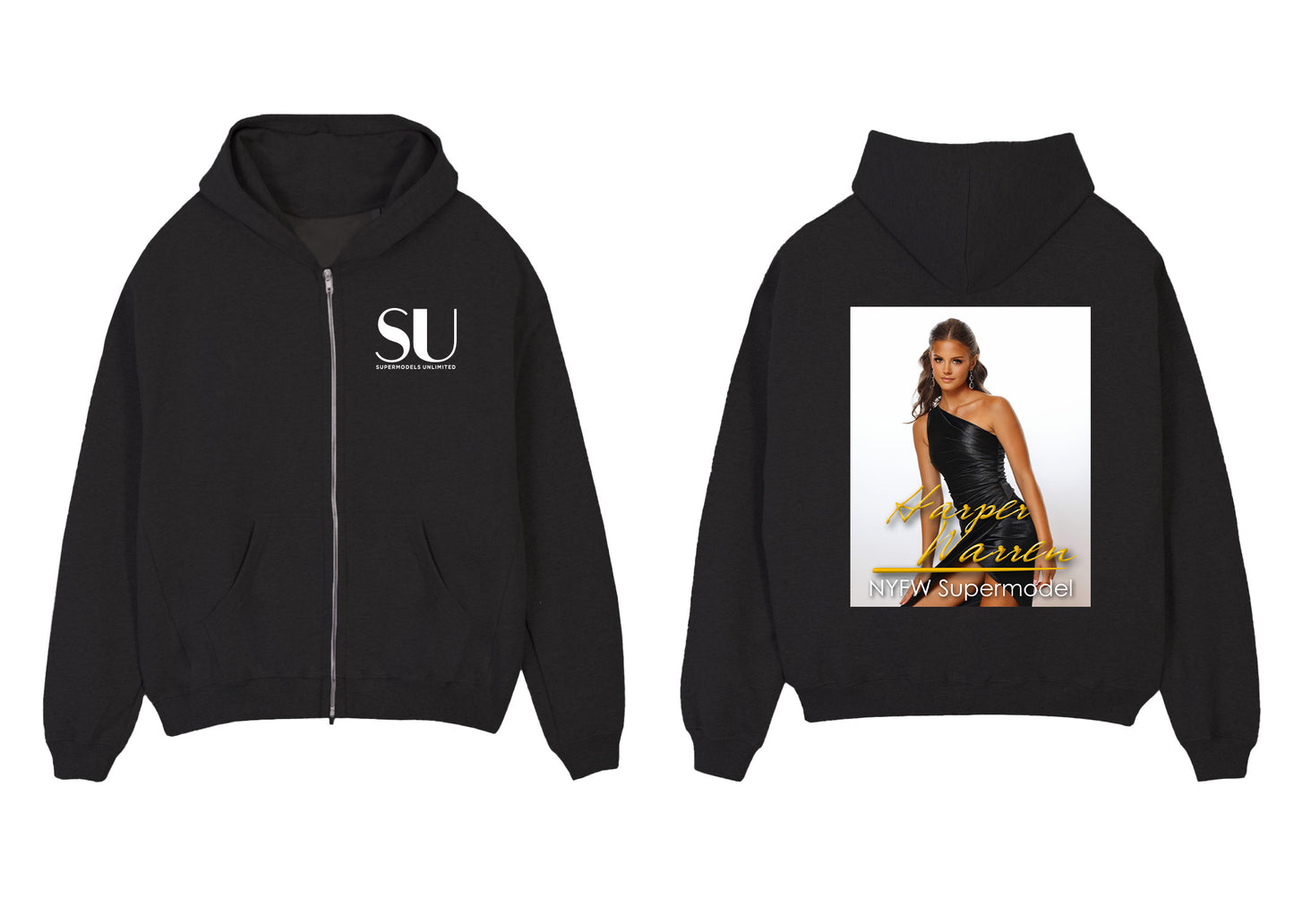 NYFW Supermodel Merch featuring Harper Warren