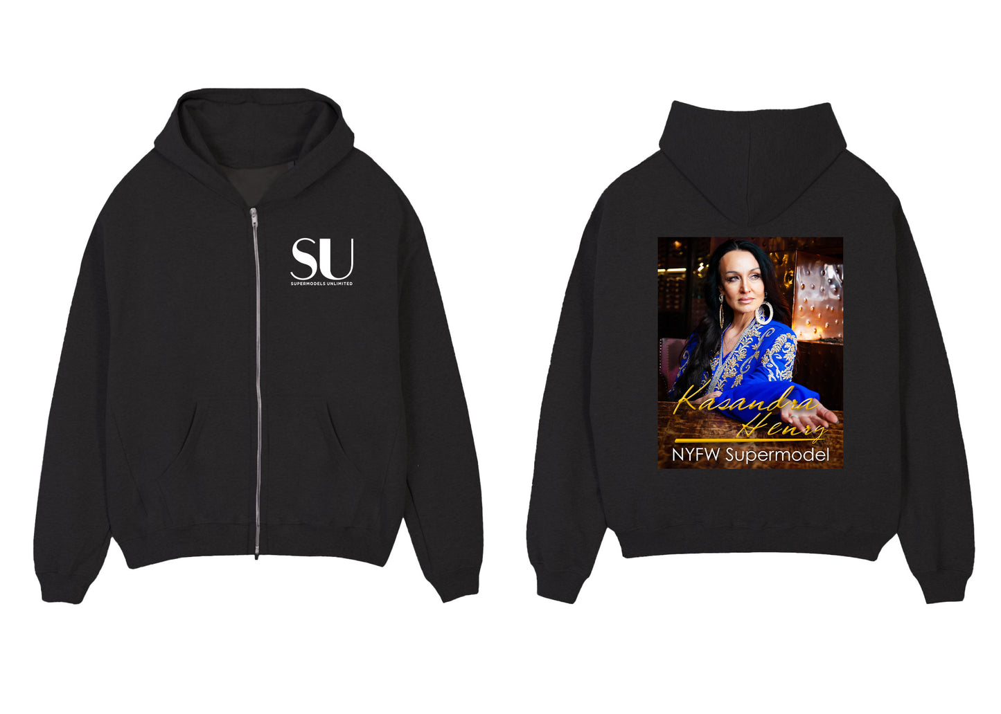 NYFW Supermodel Merch featuring Kasandra Henry