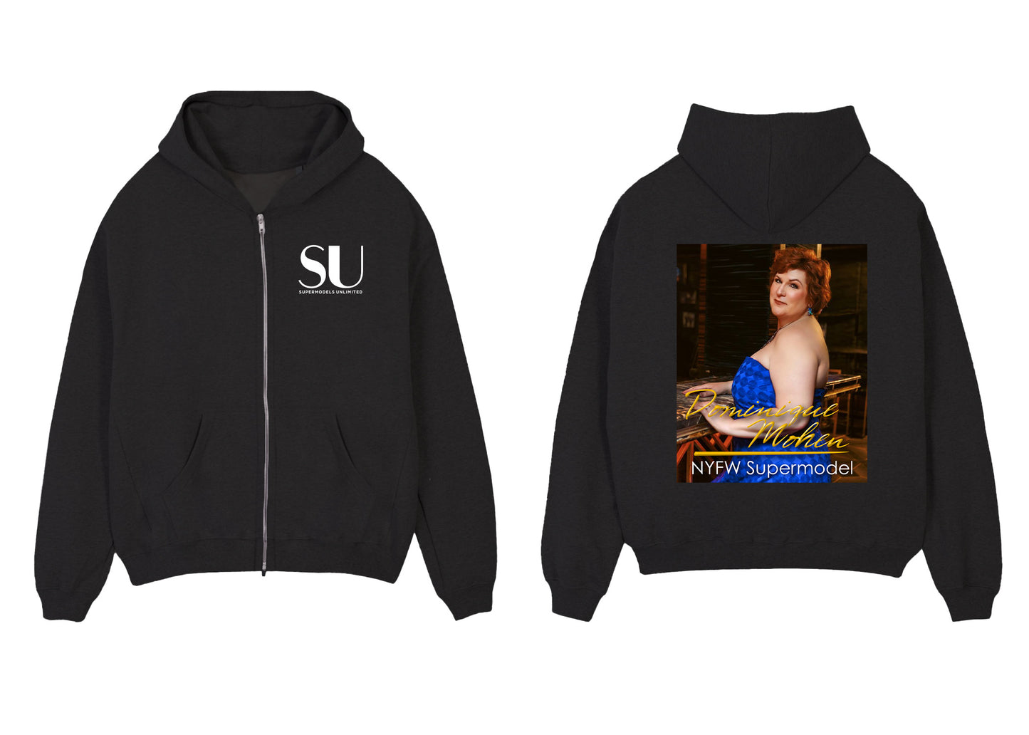 NYFW Supermodel Merch featuring Dominique Mohen