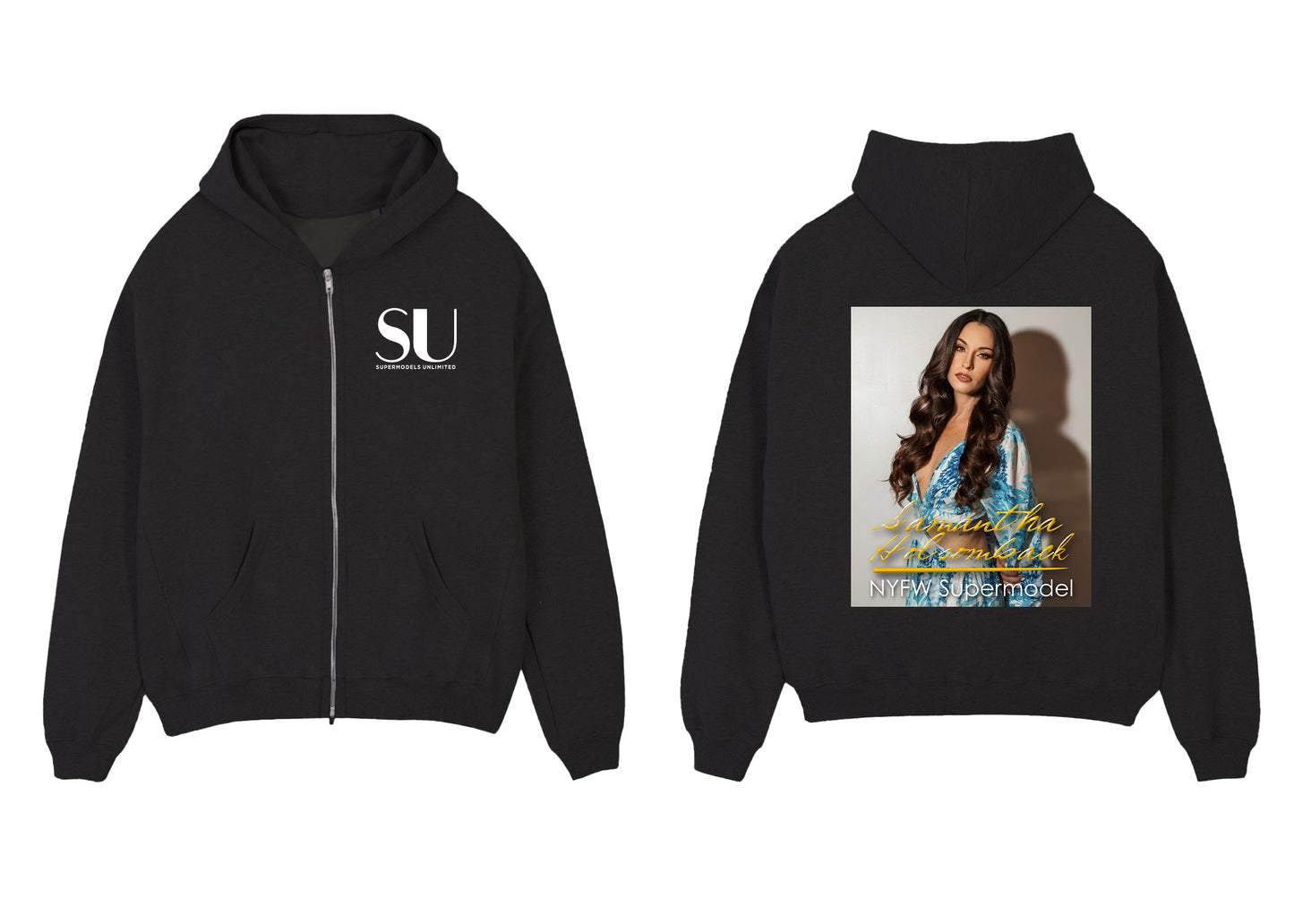 NYFW Supermodel Merch featuring Samantha Holsomback