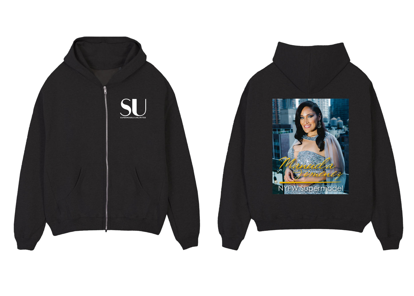 NYFW Supermodel Merch featuring Manuela Jimenez
