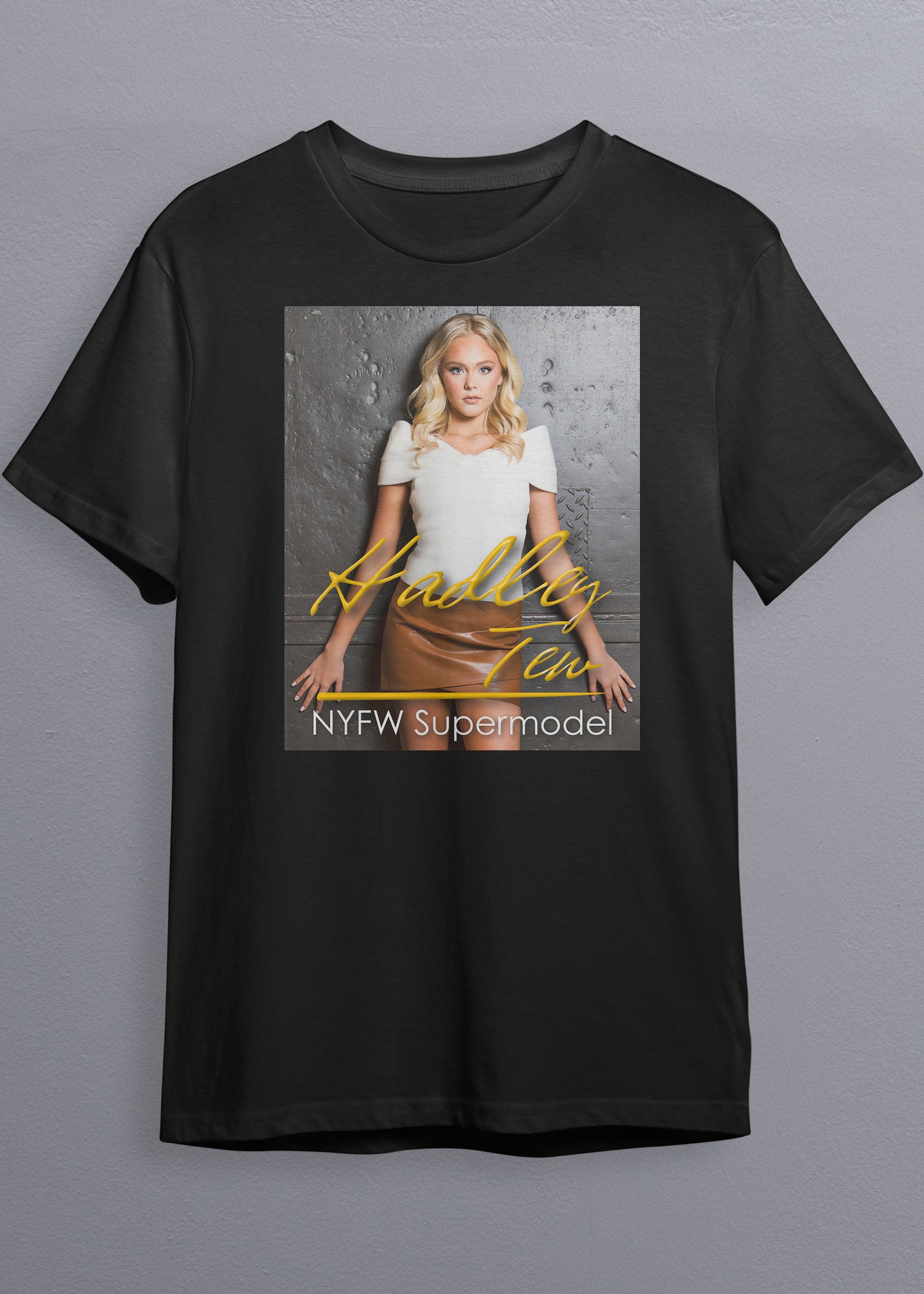 NYFW Supermodel Merch featuring Hadley Tew