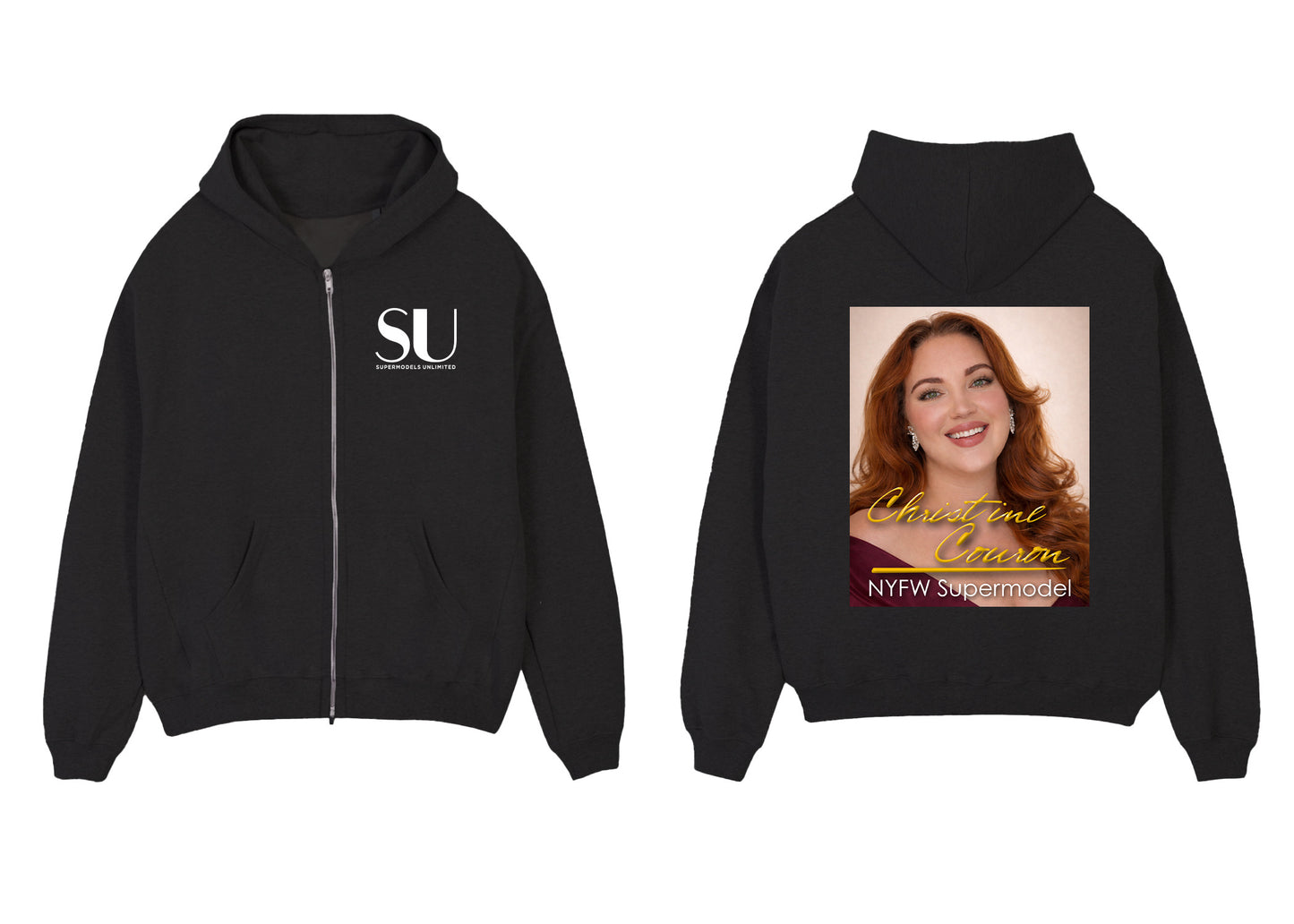 NYFW Supermodel Merch featuring Christine Couron