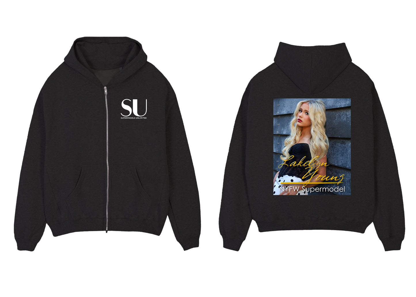 NYFW Supermodel Merch featuring Lakelyn Young