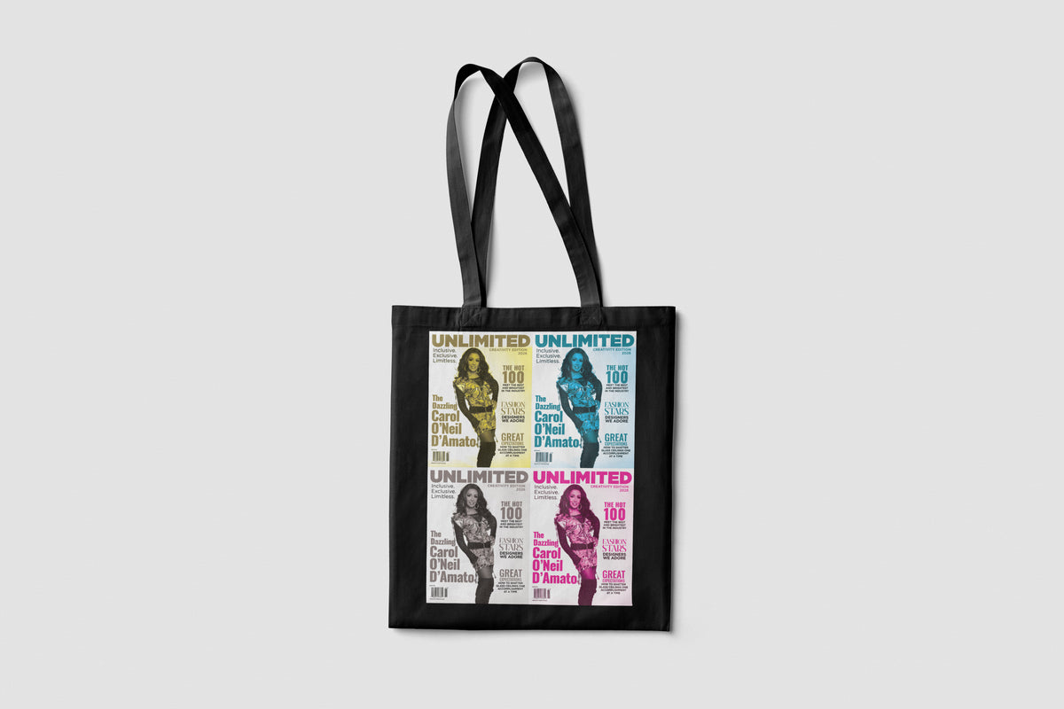 Cover Model Tote featuring Carol O’Neil D’Amato
