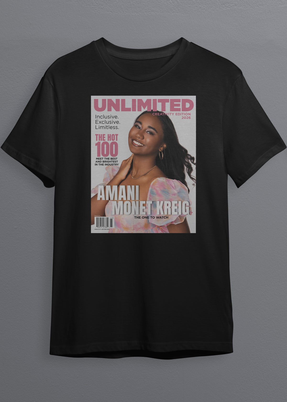 Cover Model Merch featuring Amani Monet Kreig