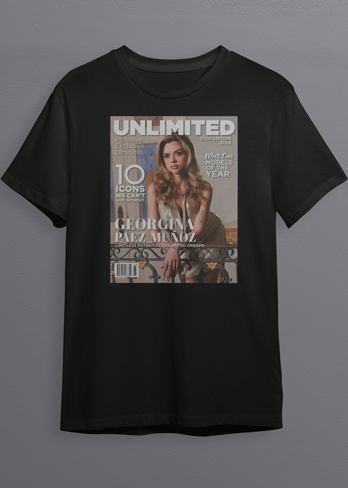 Cover Model Merch featuring Georgina Paez Munoz