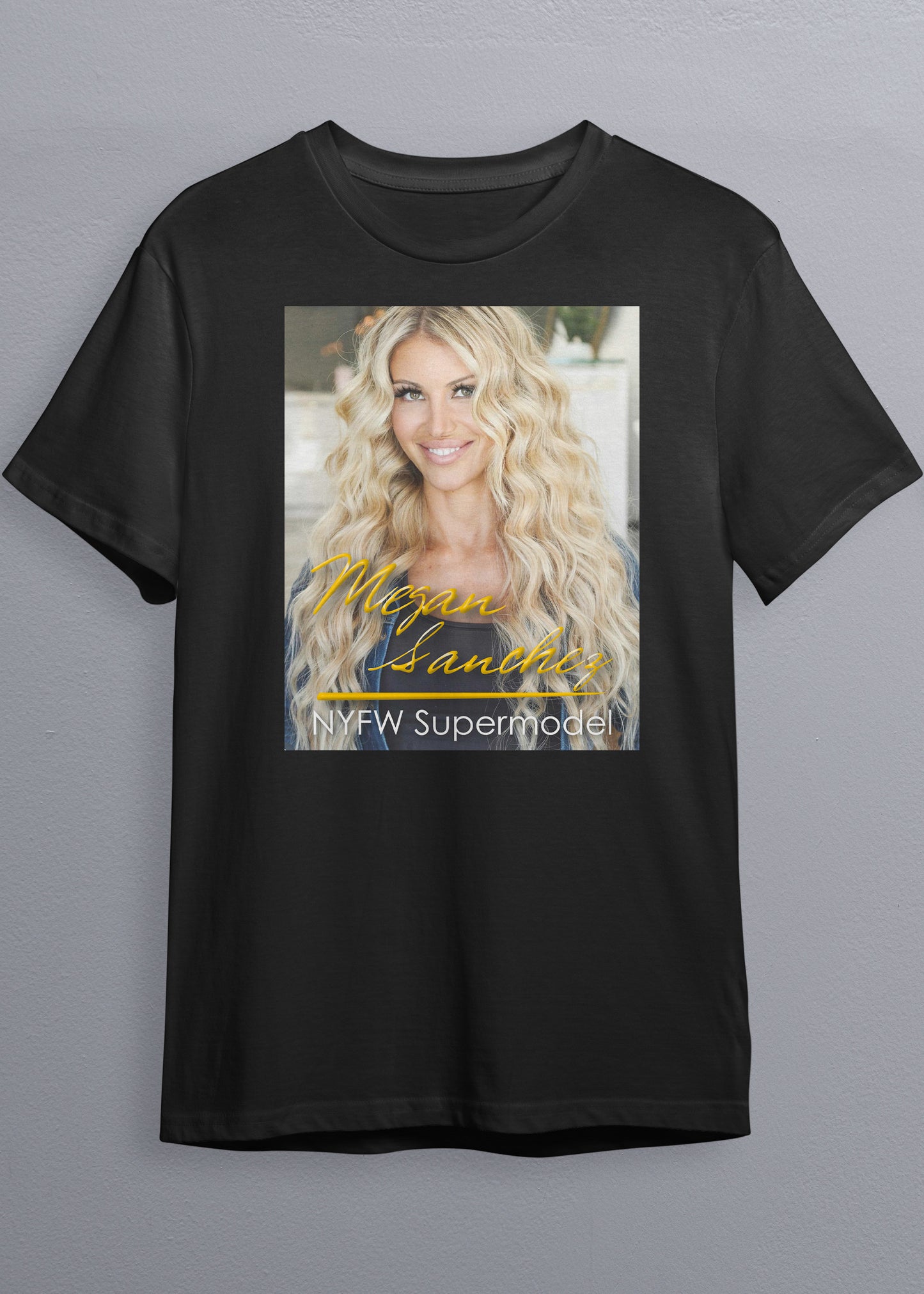 NYFW Supermodel Merch featuring Megan Sanchez