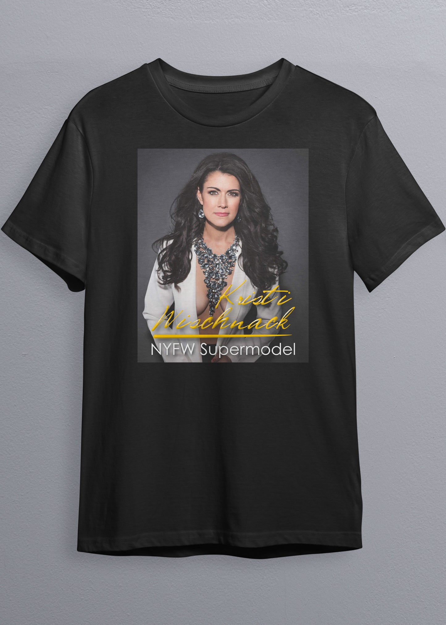 NYFW Supermodel Merch featuring Kristi Wischnack