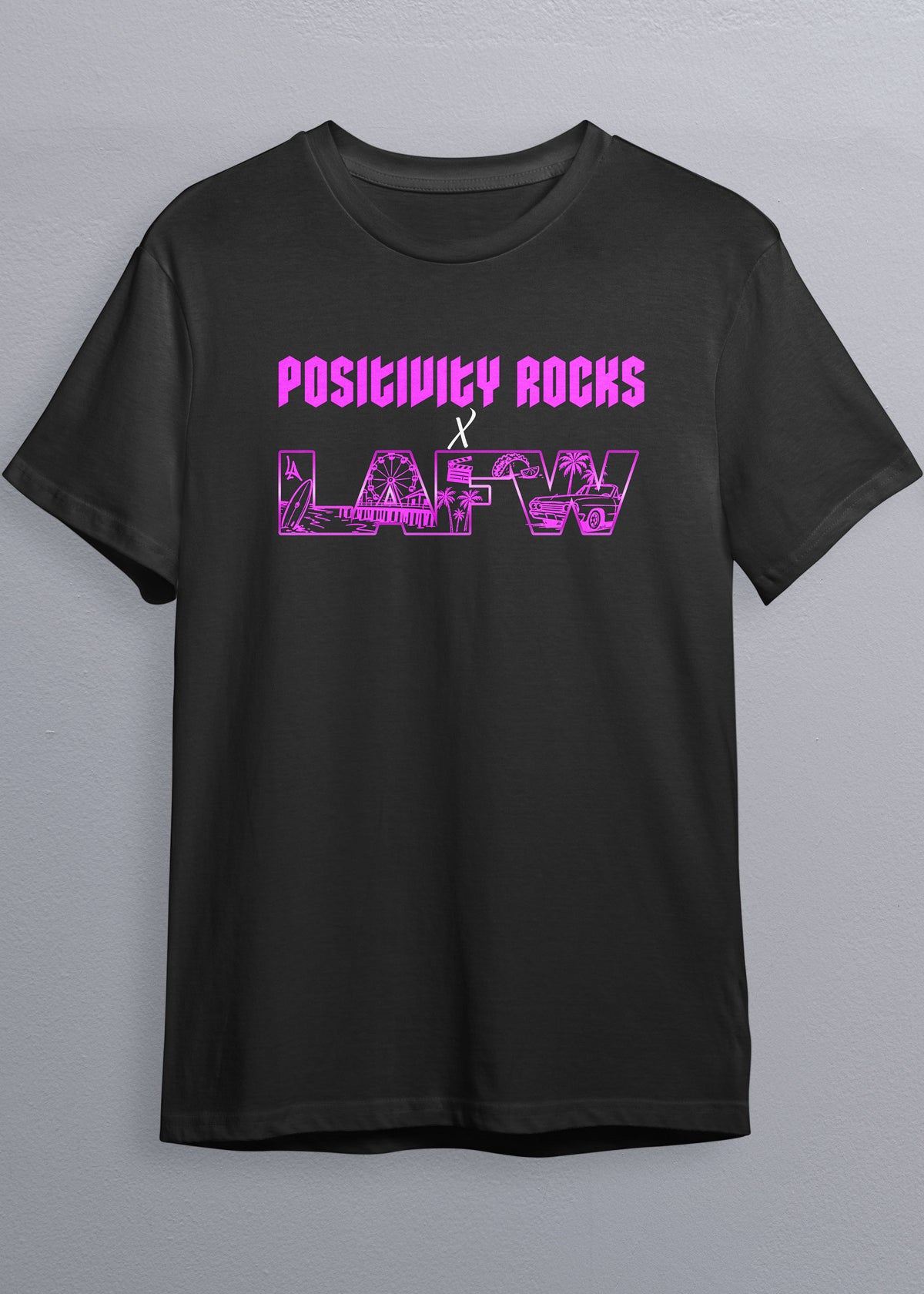 POSITIVITY ROCKS x LAFW Merch