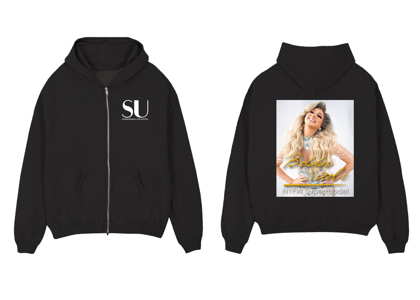 NYFW Supermodel Merch featuring Bobbi Nicole