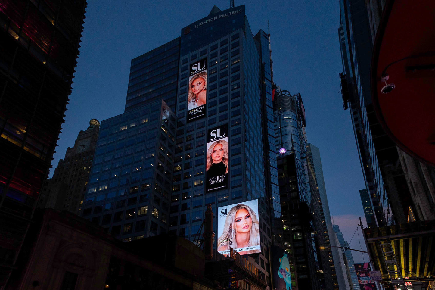 NYFW Triple Billboard