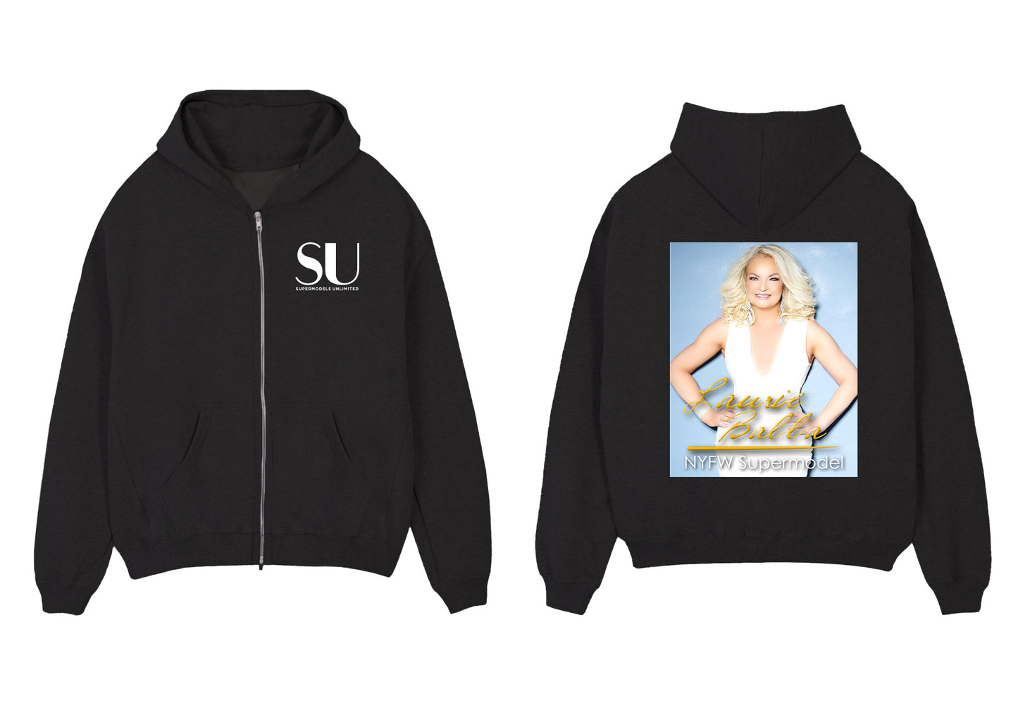 NYFW Supermodel Merch featuring Laurie Balla