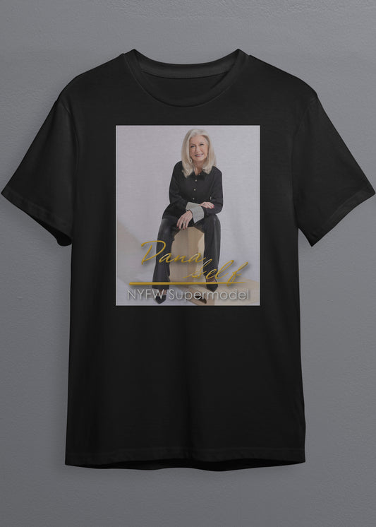 NYFW Supermodel Merch featuring Dana Self
