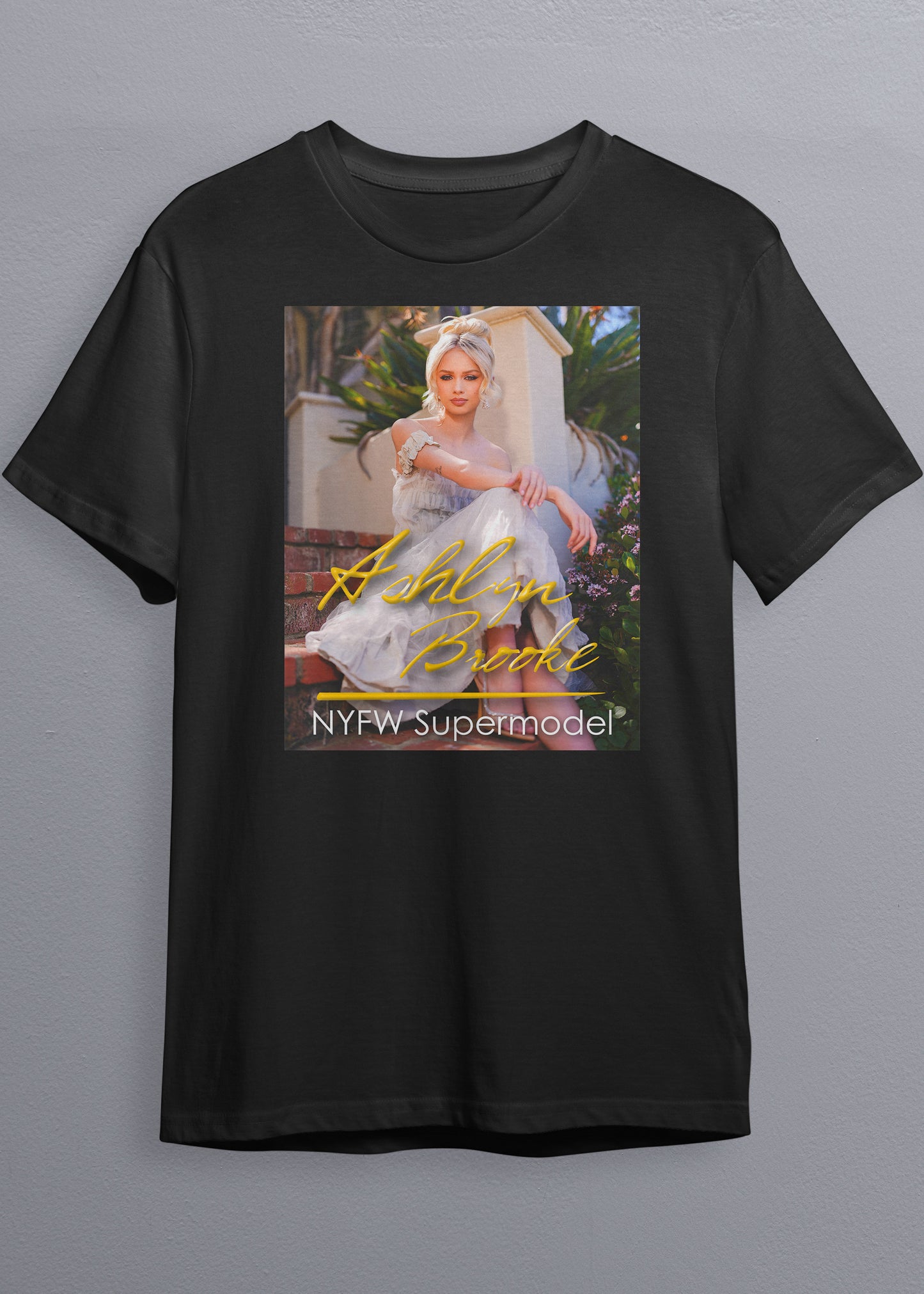 NYFW Supermodel Merch featuring Ashlyn Brooke