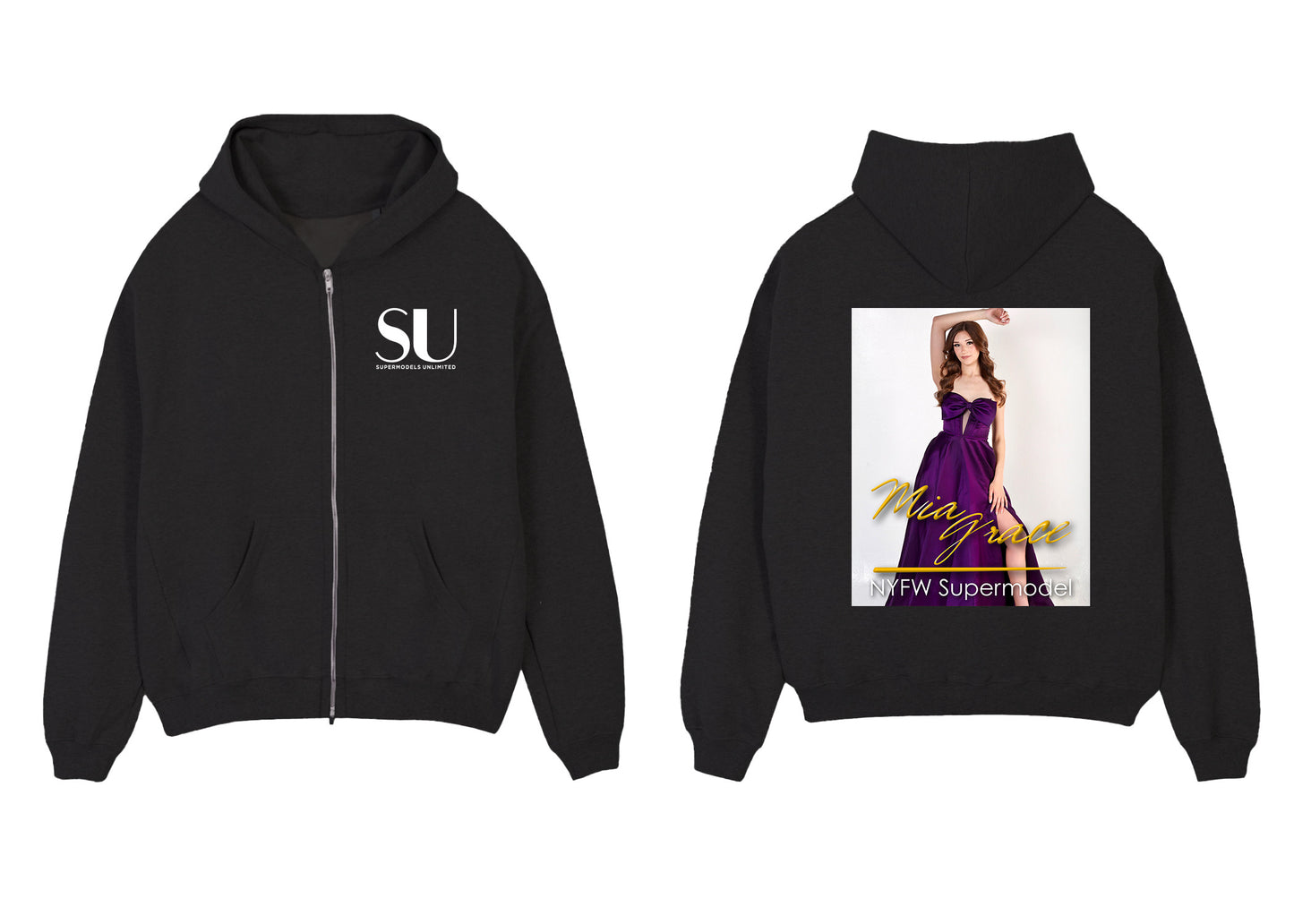 NYFW Supermodel Merch featuring Mia Grace