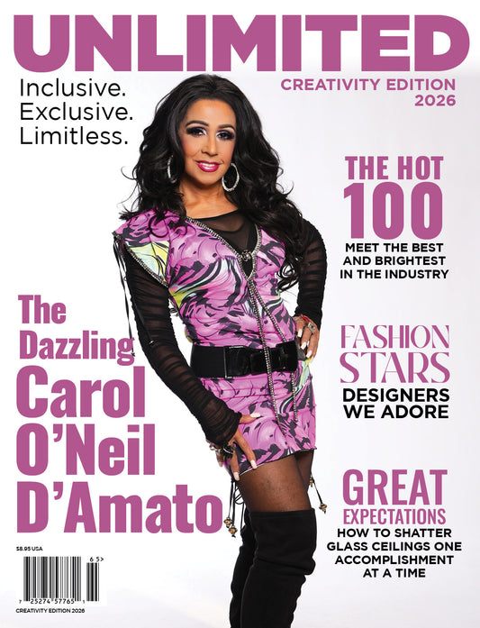 UNLIMITED Magazine featuring Carol O’Neil D’Amato