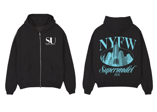 NYFW Supermodel Cityscape Hoodie
