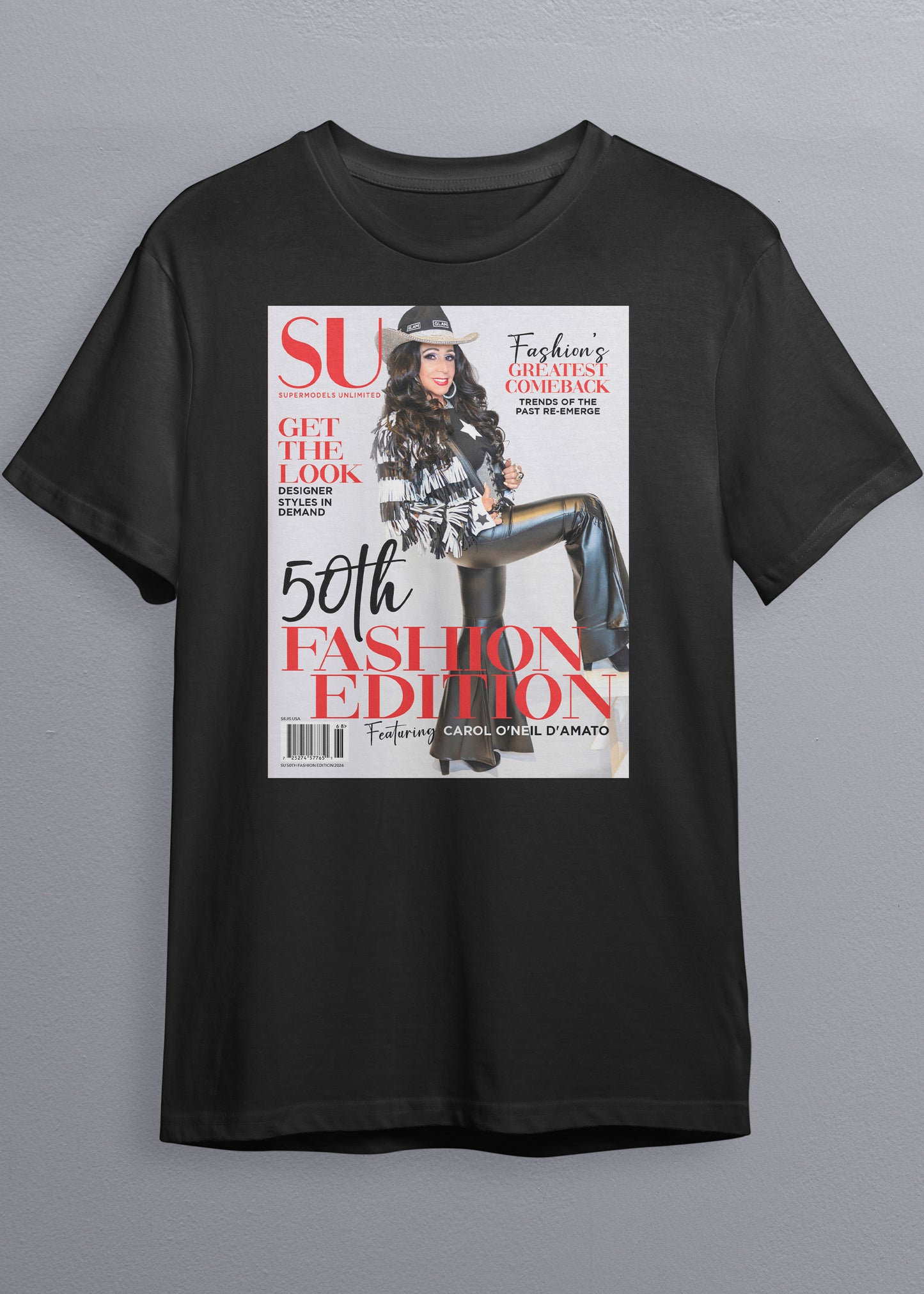 Cover Model Merch featuring Carol O’Neil D’Amato