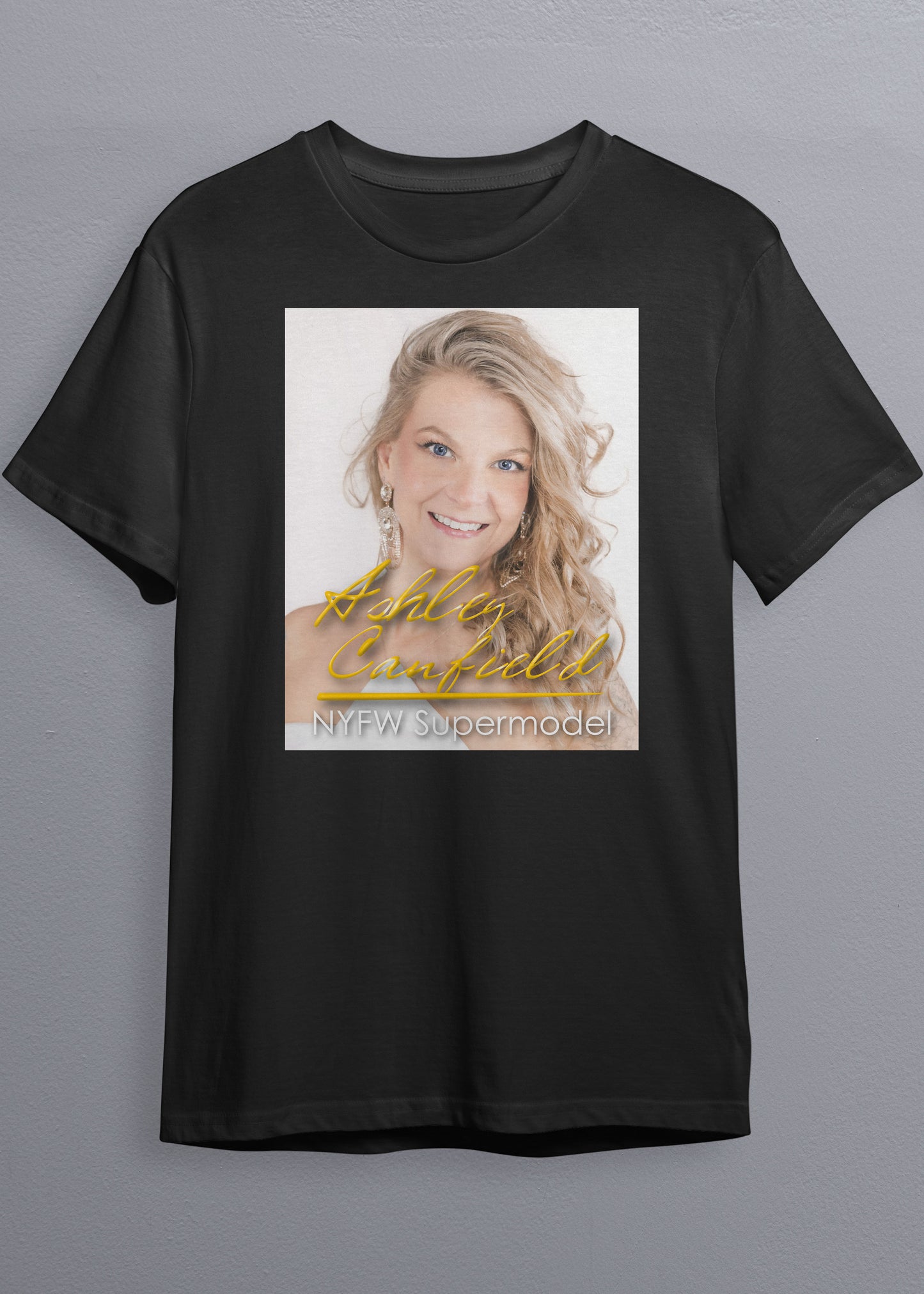 NYFW Supermodel Merch featuring Ashley Canfield