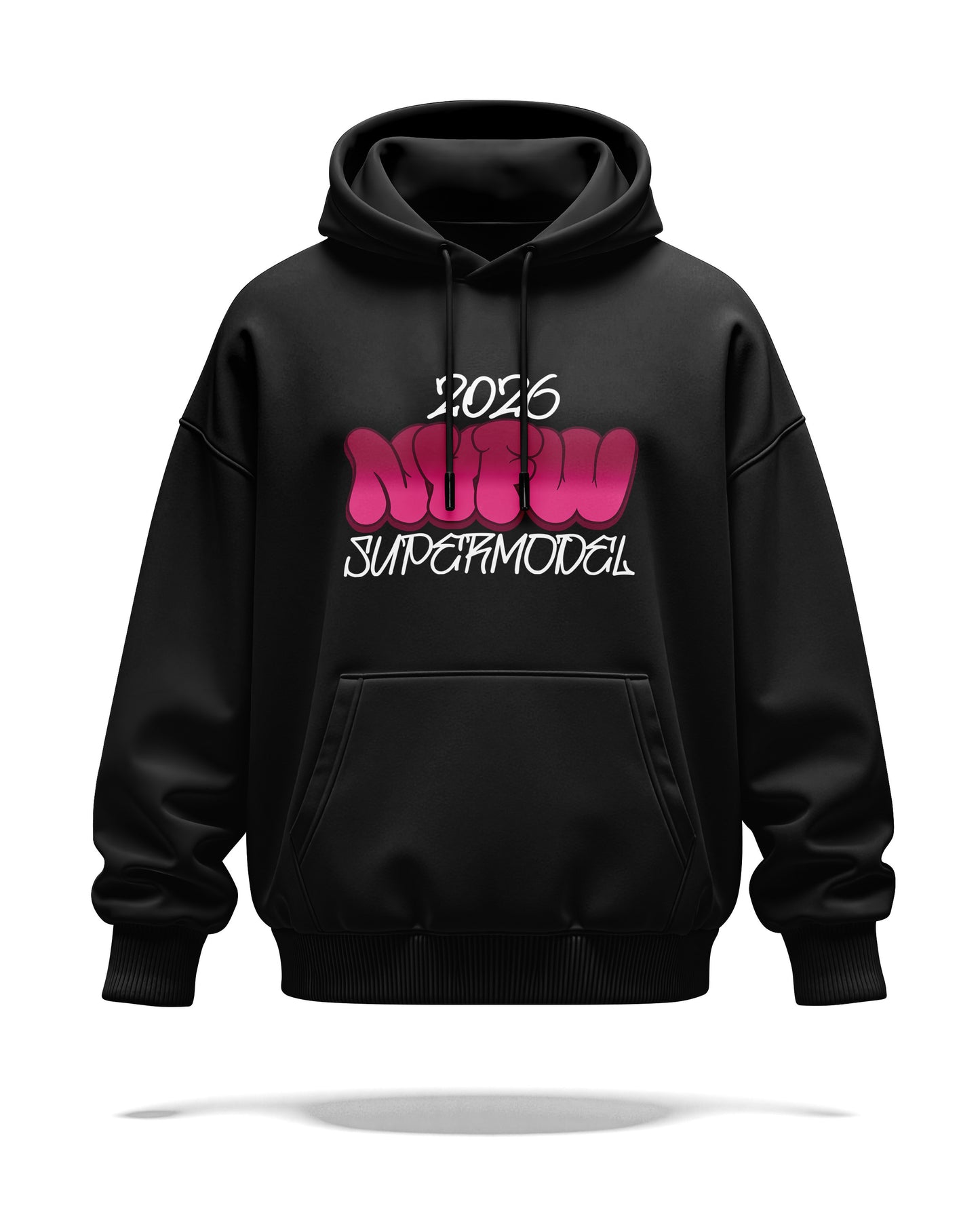 2026 NYFW Bubble Letter Hoodie
