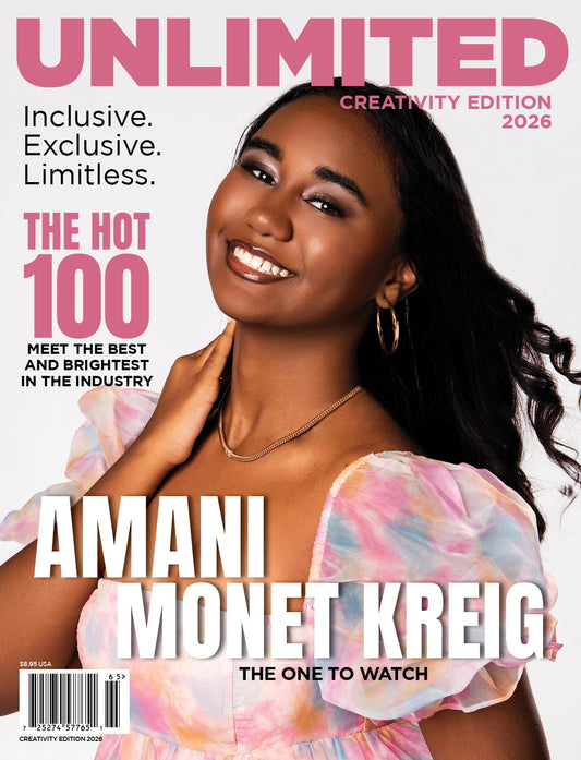 UNLIMITED Magazine featuring Amani Monet Kreig