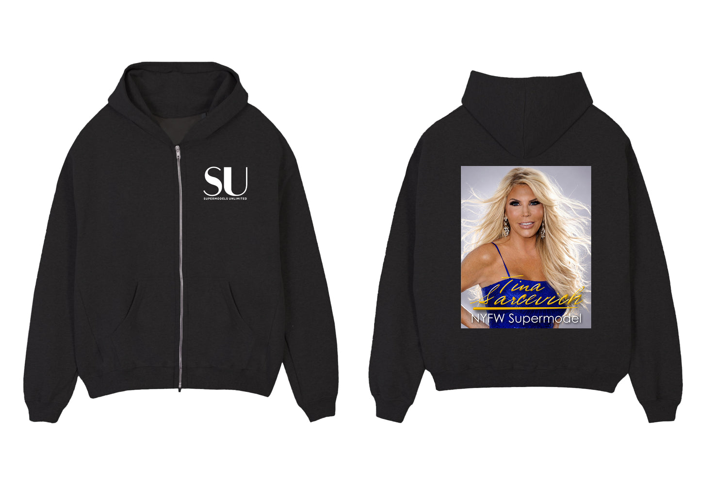 NYFW Supermodel Merch featuring Tina Sarcevich