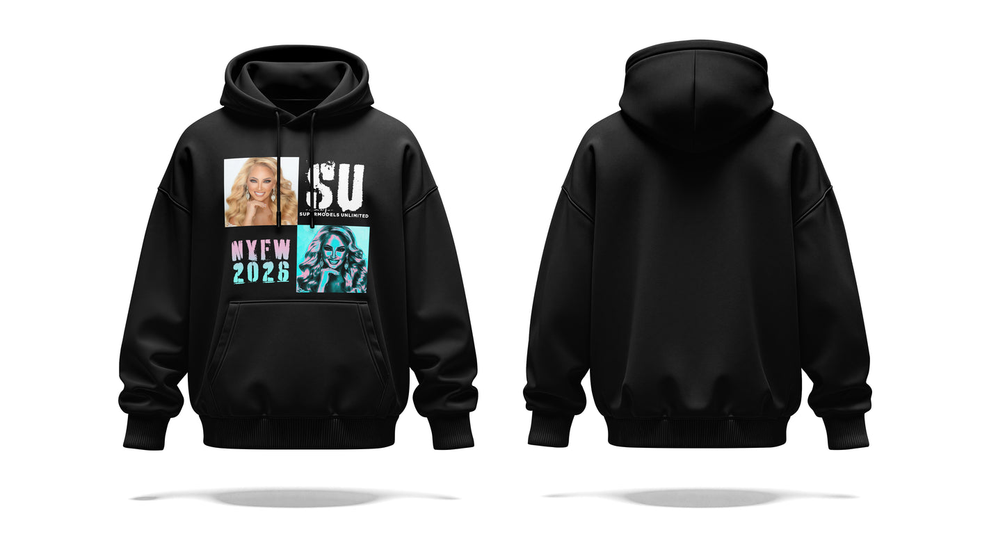 NYFW 2026 Merch featuring Laura Anders Kutryb