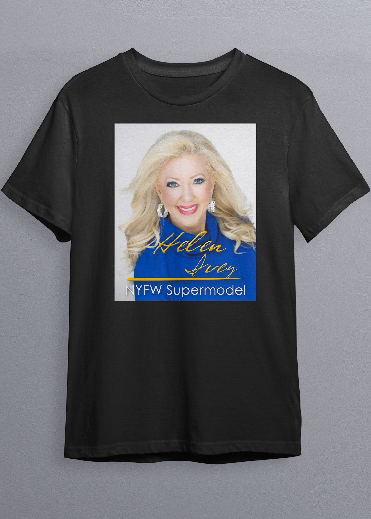 NYFW Supermodel Merch featuring Helen Ivey
