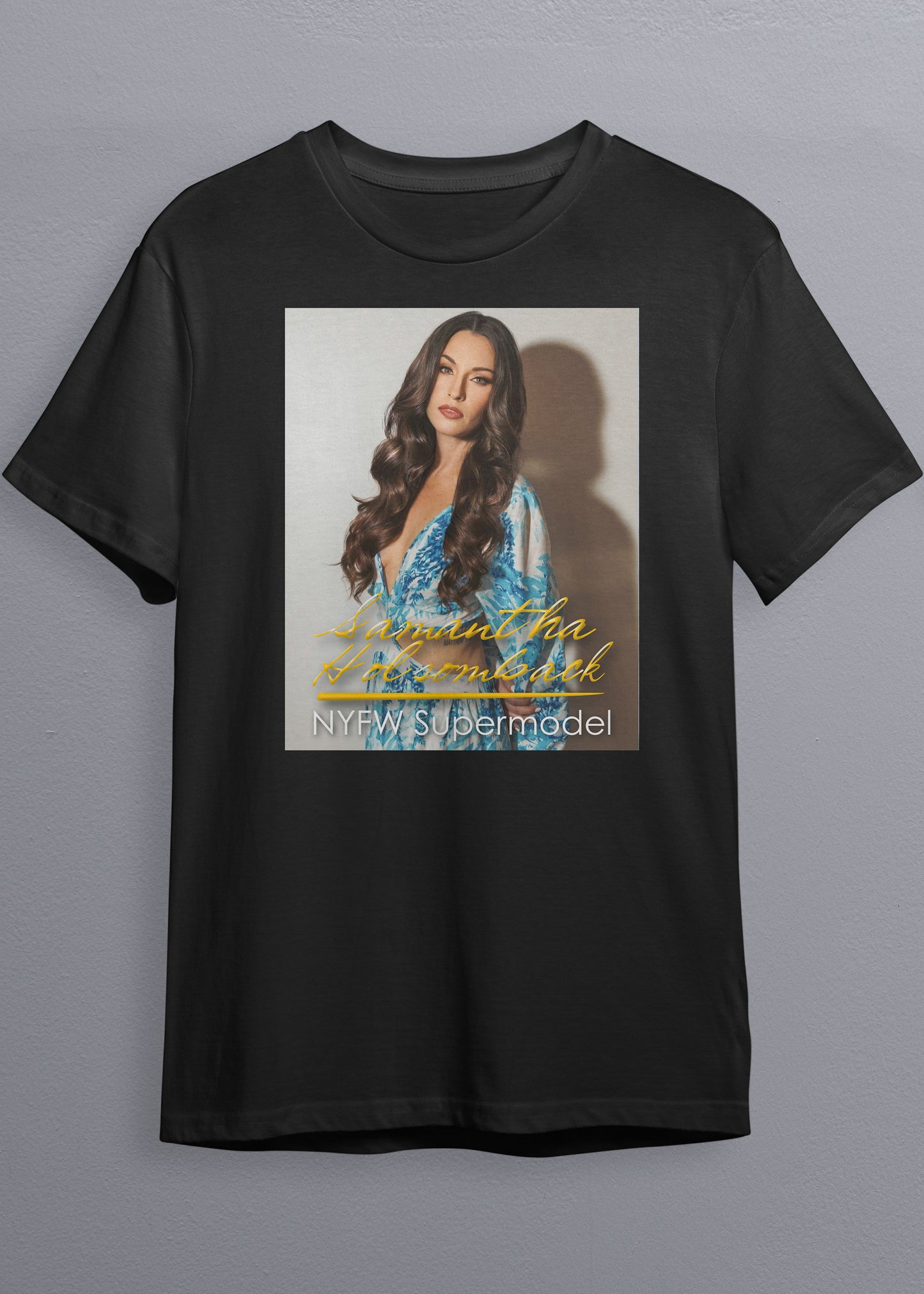 NYFW Supermodel Merch featuring Samantha Holsomback
