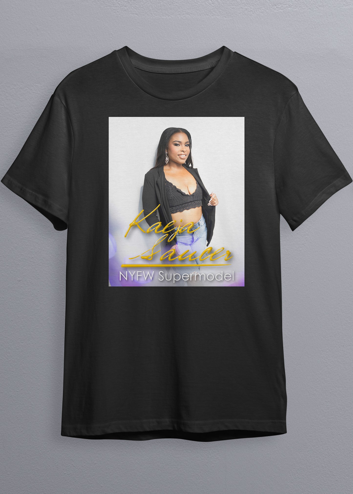 NYFW Supermodel Merch featuring Kaeja Saucer