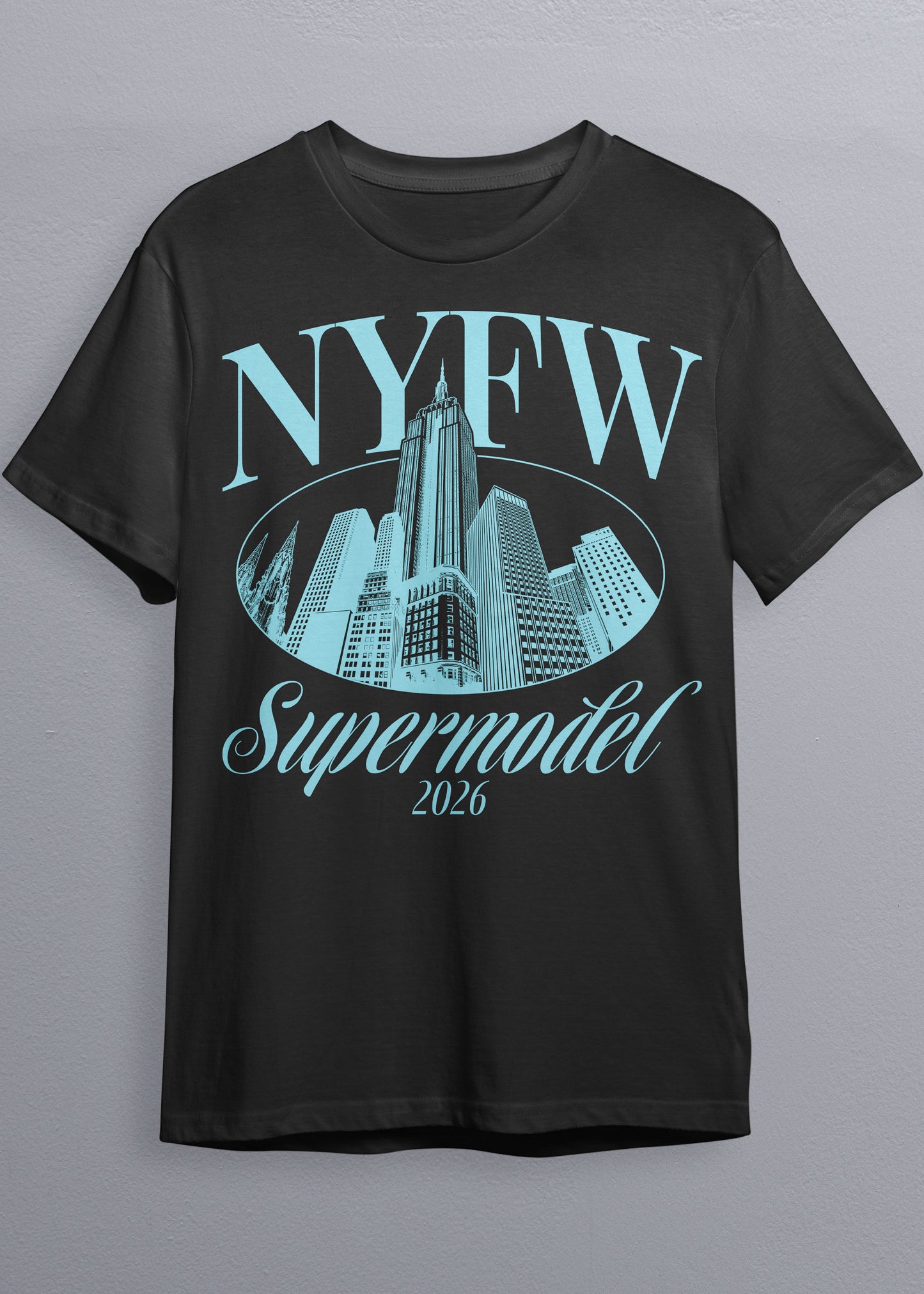 NYFW Supermodel Cityscape T-Shirt