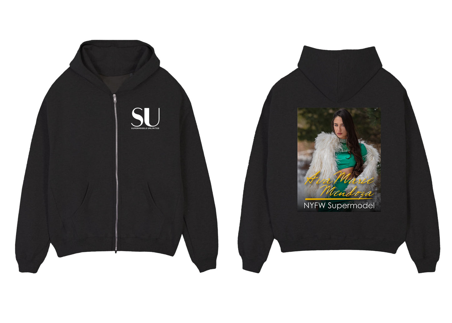 NYFW Supermodel Merch featuring Ava Marie Mendoza
