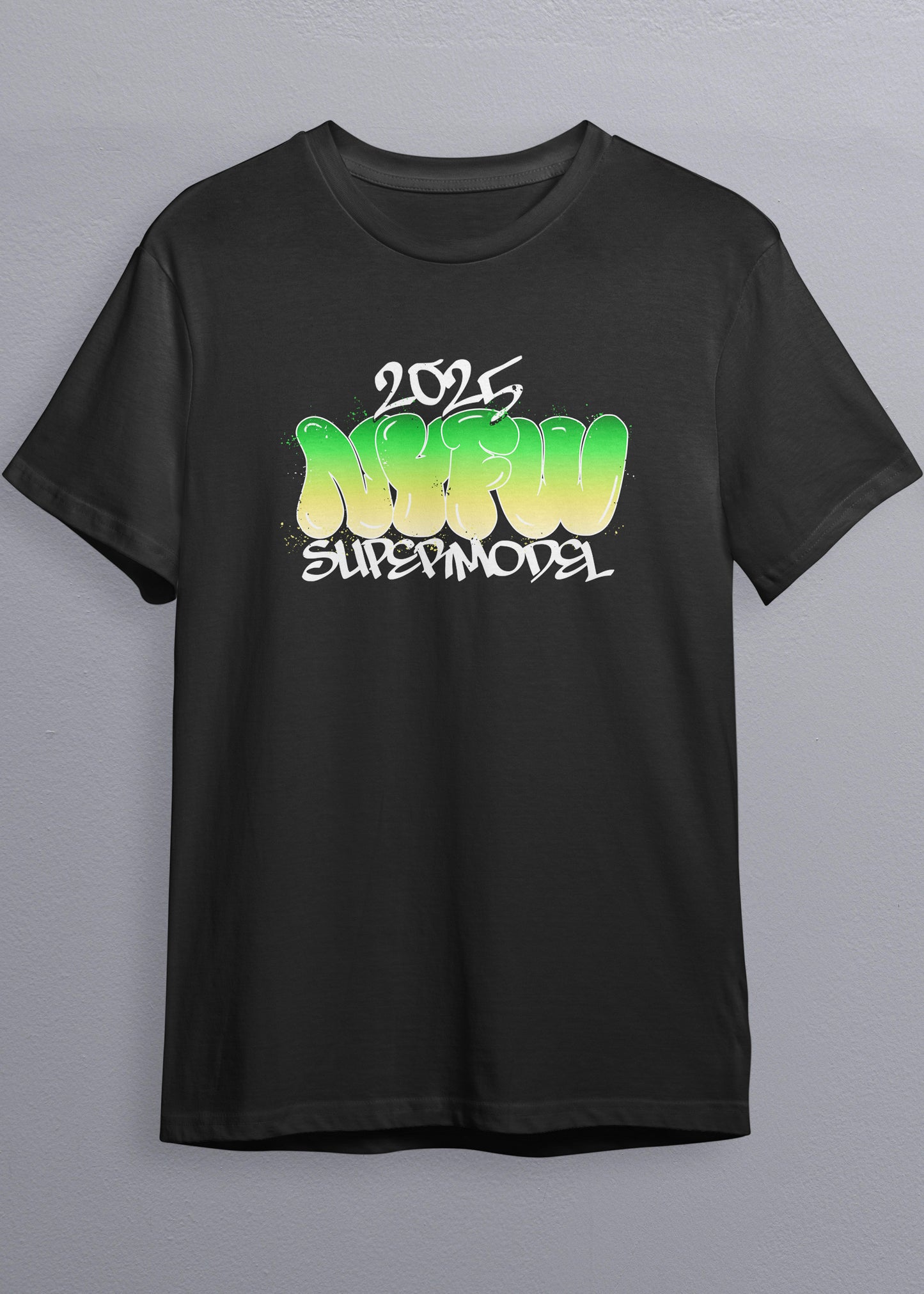 2025 NYFW Bubble Letter T-Shirt