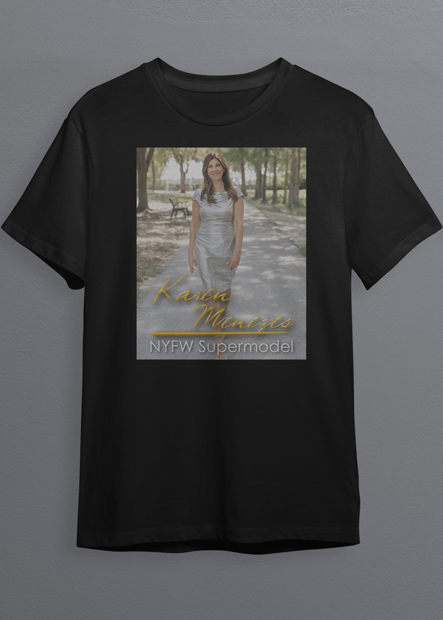 NYFW Supermodel Merch featuring Karen Menezes