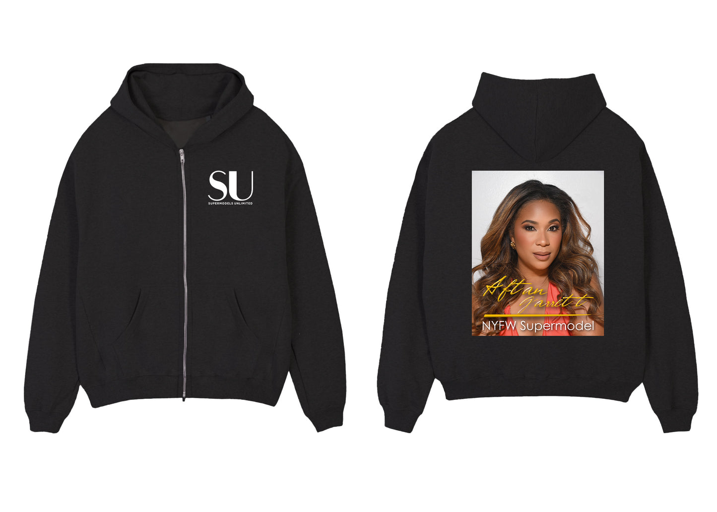 NYFW Supermodel Merch featuring Aftan Garrett