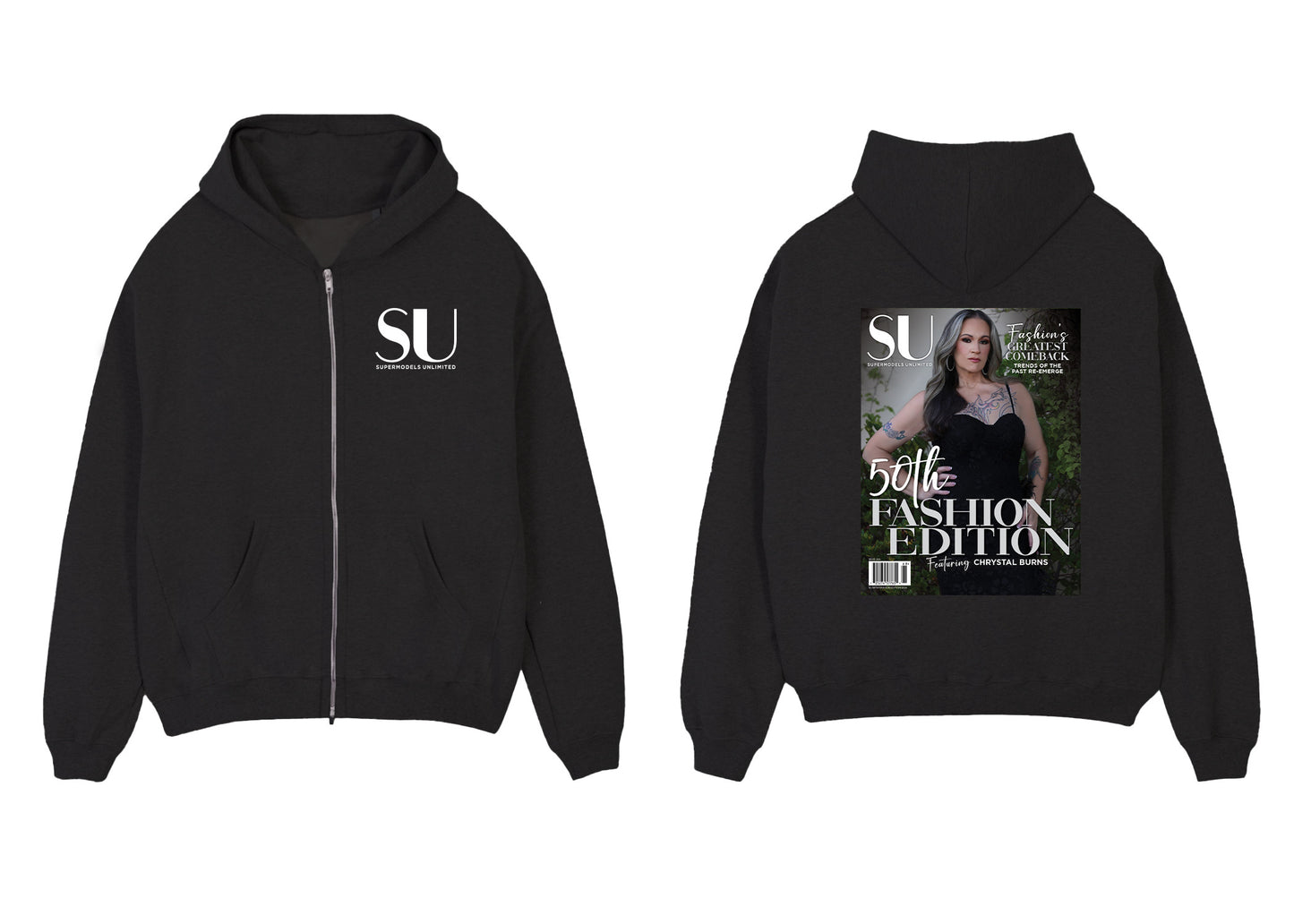Cover Model Merch featuring Chrystal Burns