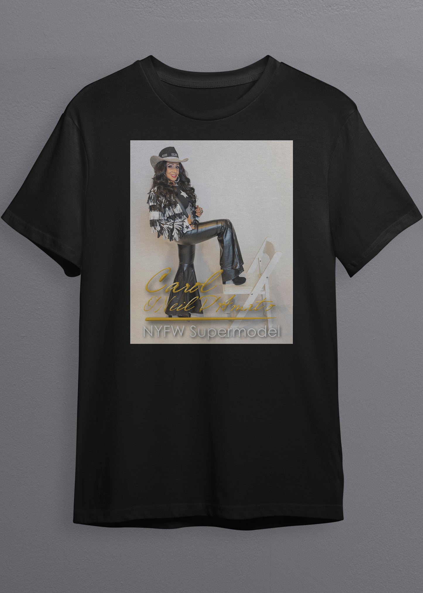 NYFW Supermodel Merch featuring Carol O’Neil D’Amato