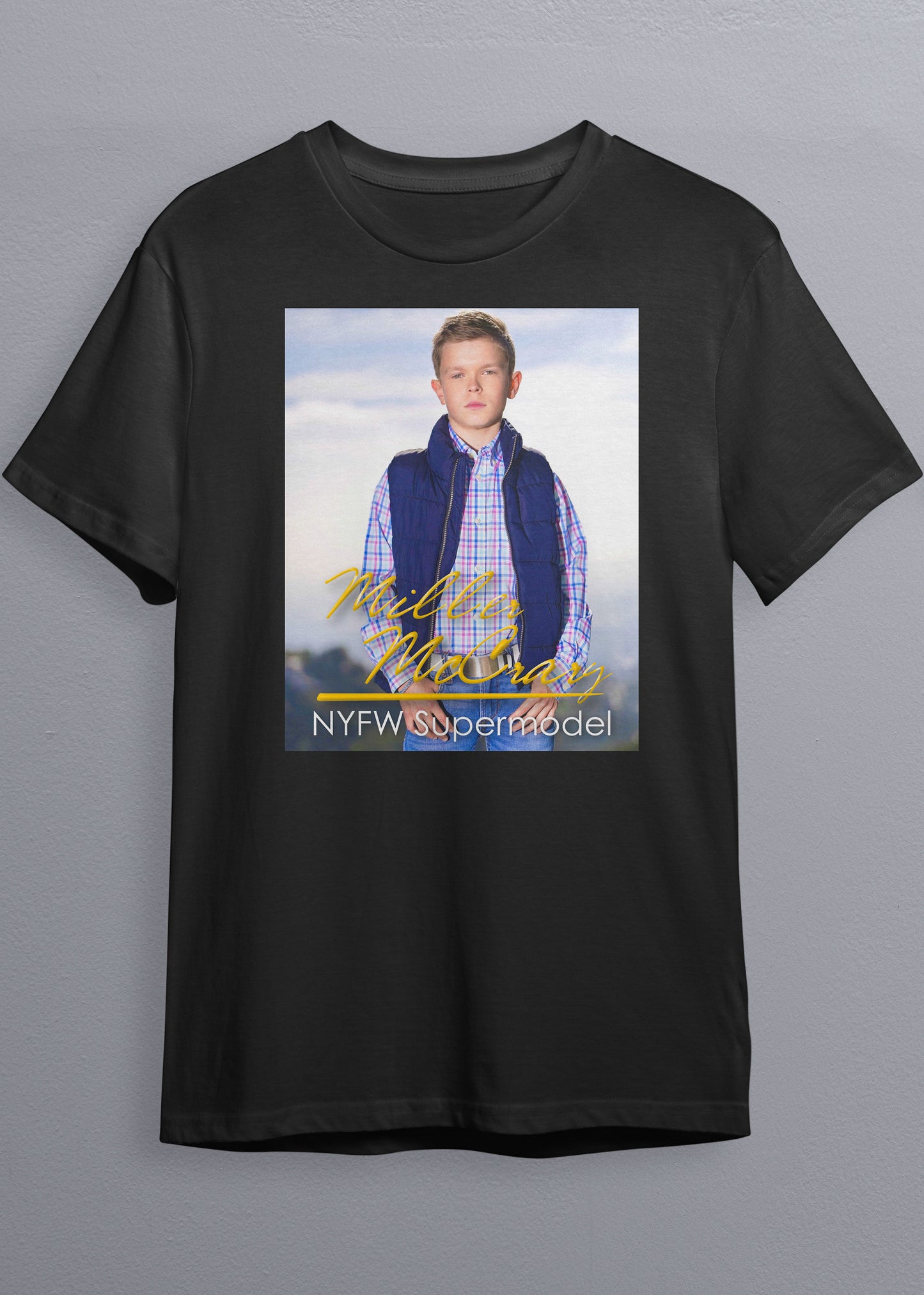 NYFW Supermodel Merch featuring Miller McCrary