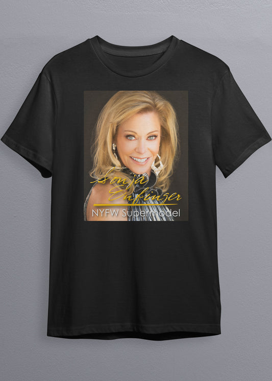 NYFW Supermodel Merch featuring Sonja Enfinger
