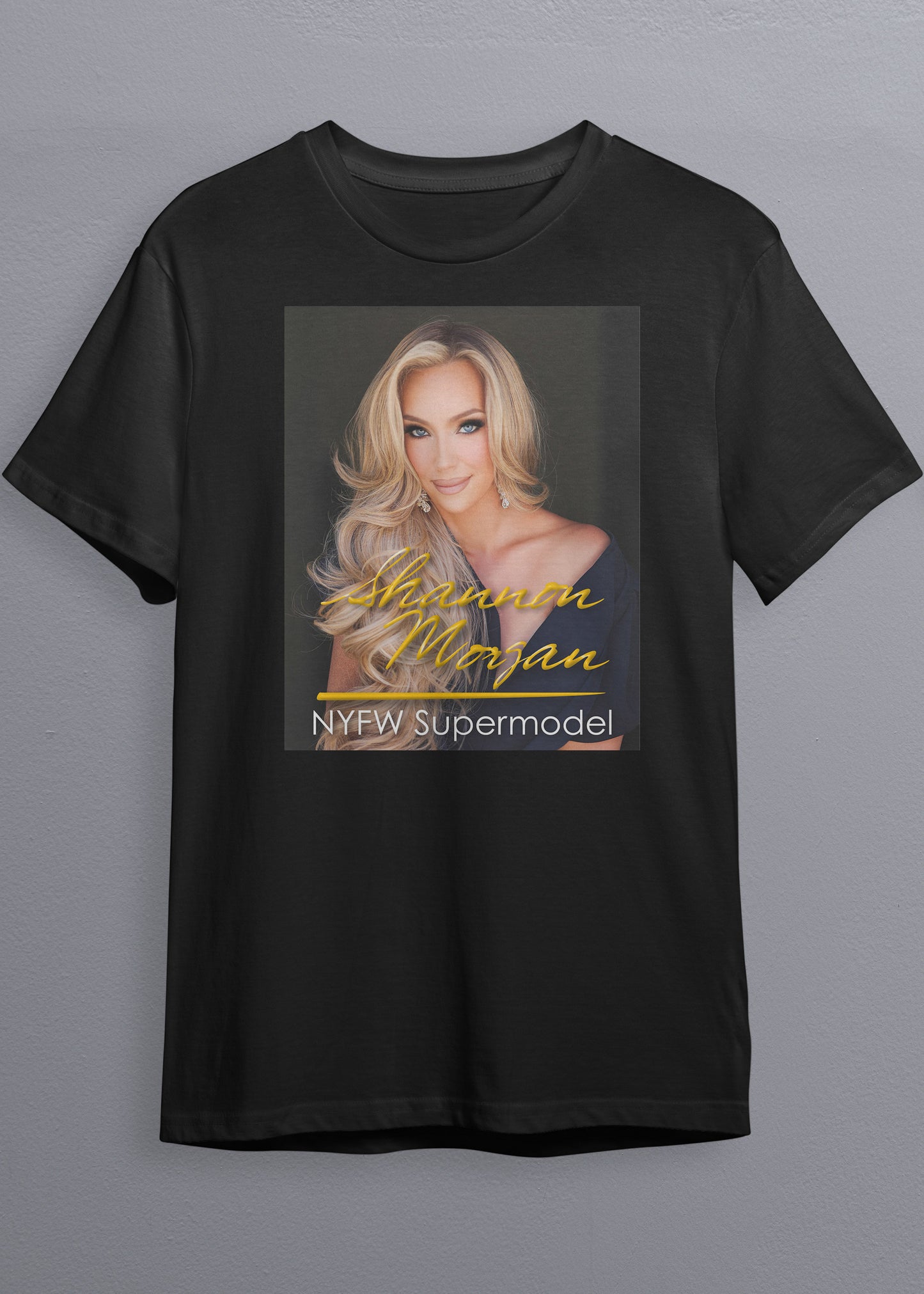 NYFW Supermodel Merch featuring Shannon Morgan