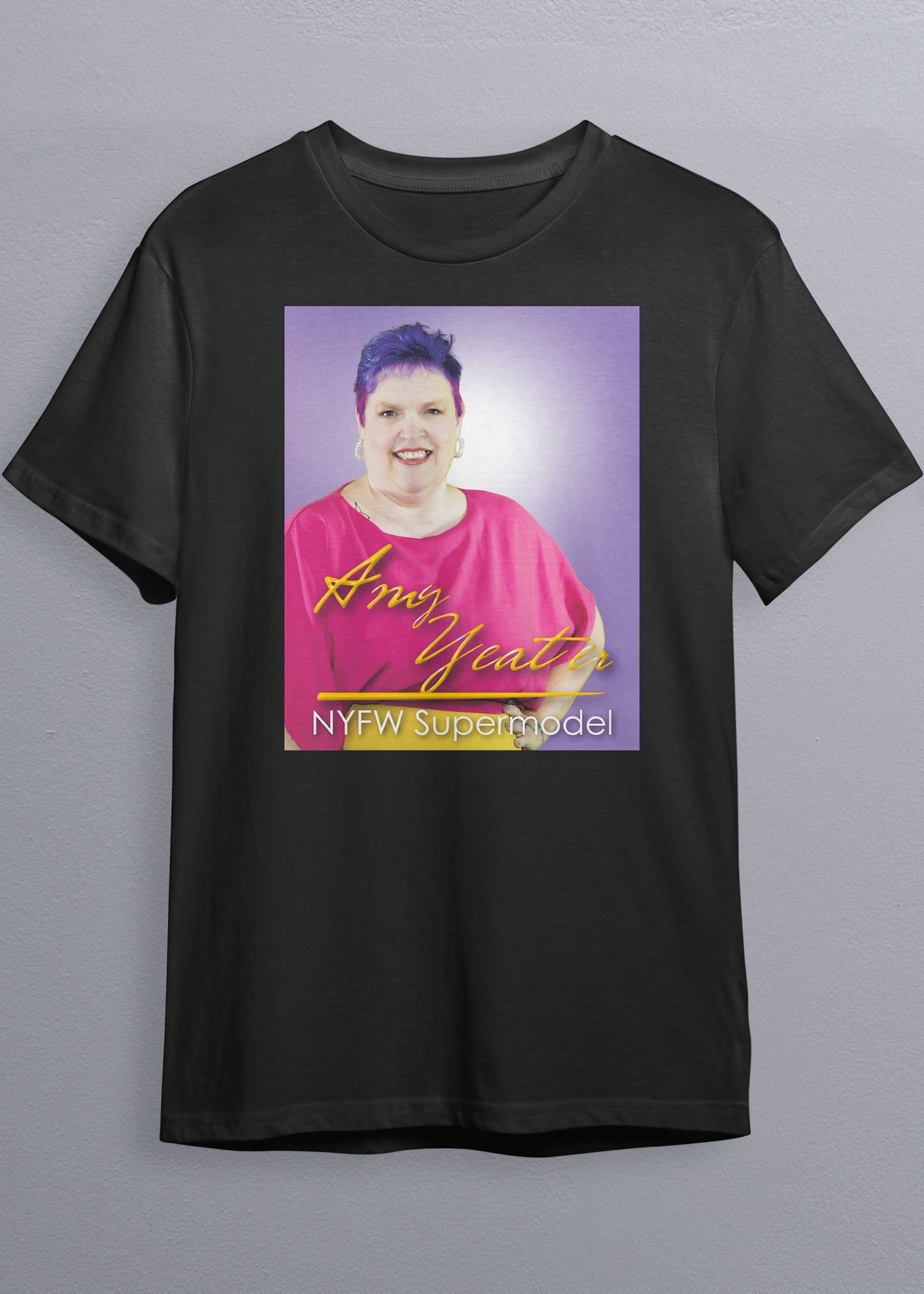 NYFW Supermodel Merch featuring Amy Yeater