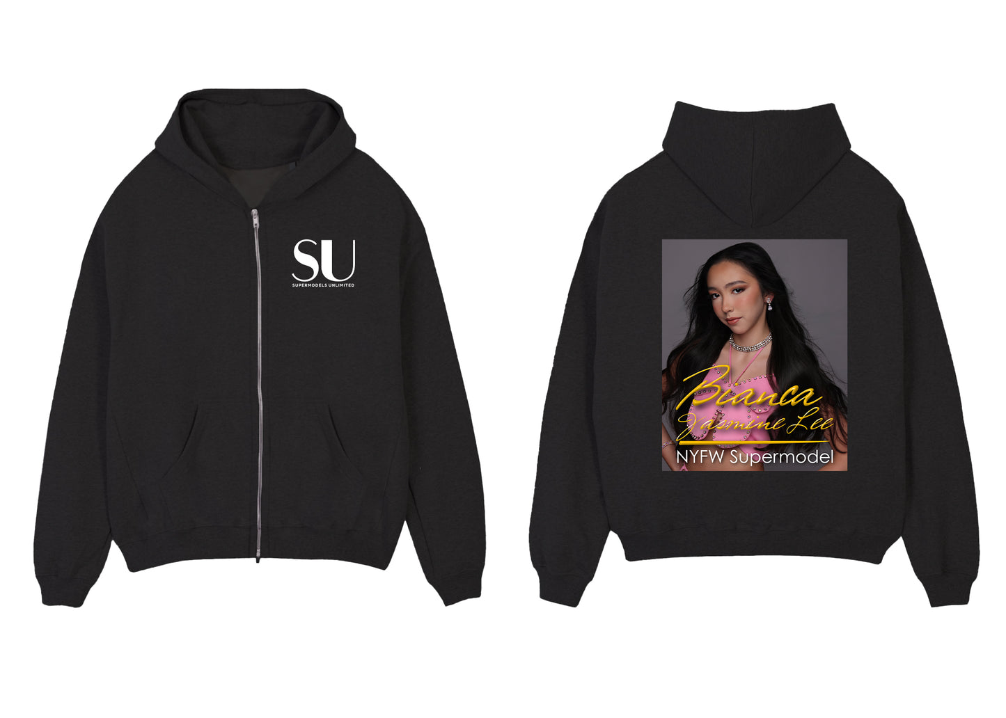 NYFW Supermodel Merch featuring Bianca Jasmine Lee
